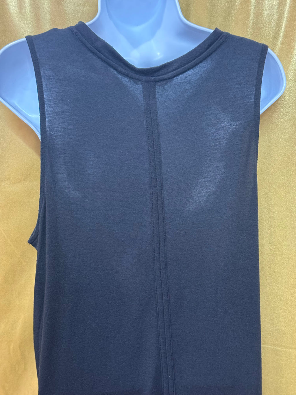 Athleta Black Sleeveless Side-Slit Tunic Top - Size Medium