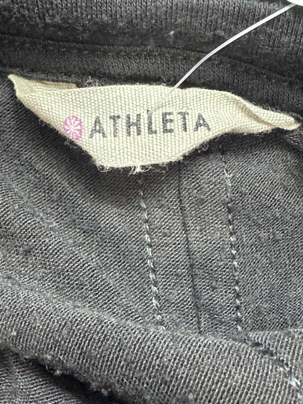 Athleta Black Sleeveless Side-Slit Tunic Top - Size Medium