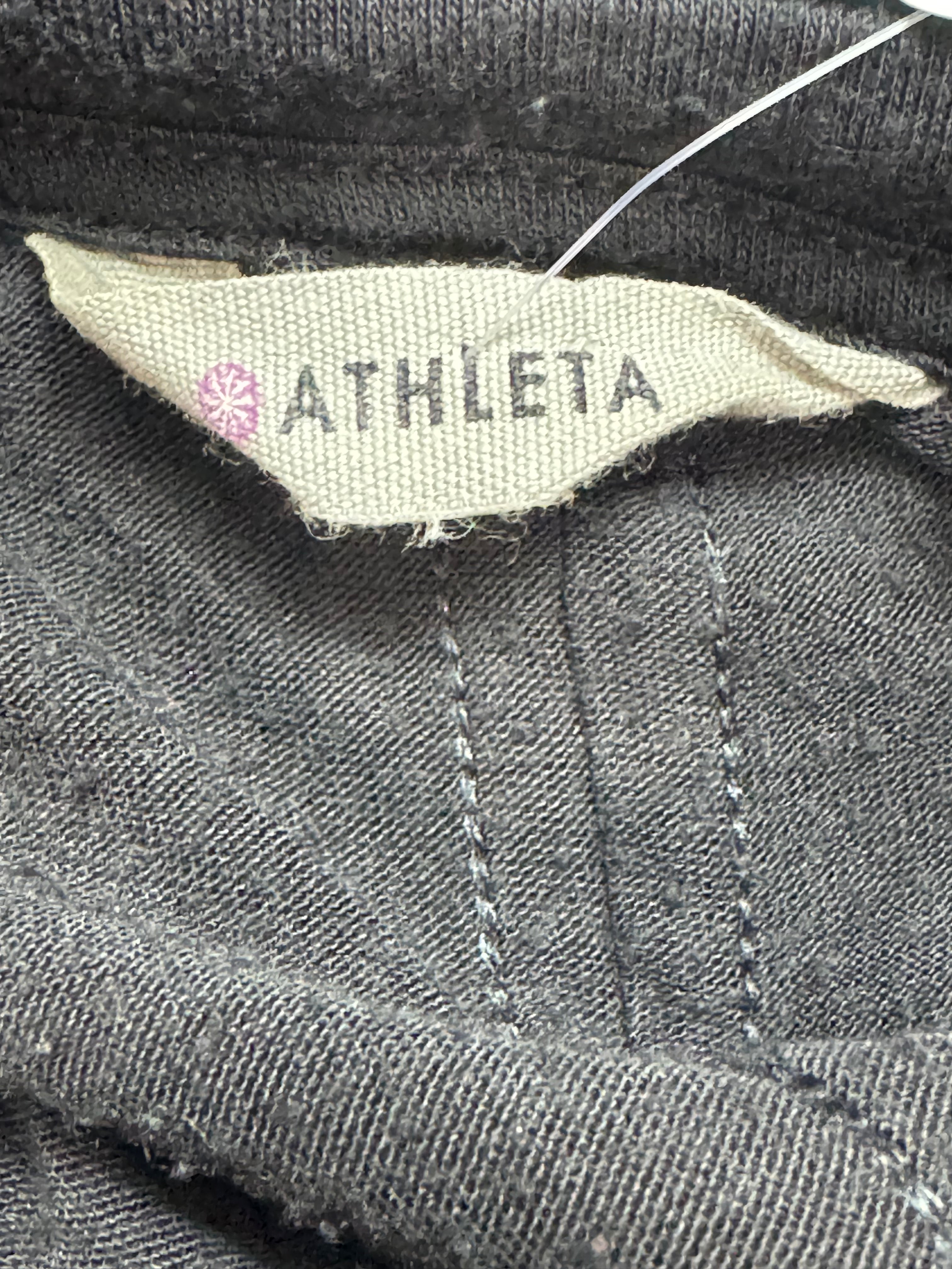 Athleta Black Sleeveless Side-Slit Tunic Top - Size Medium