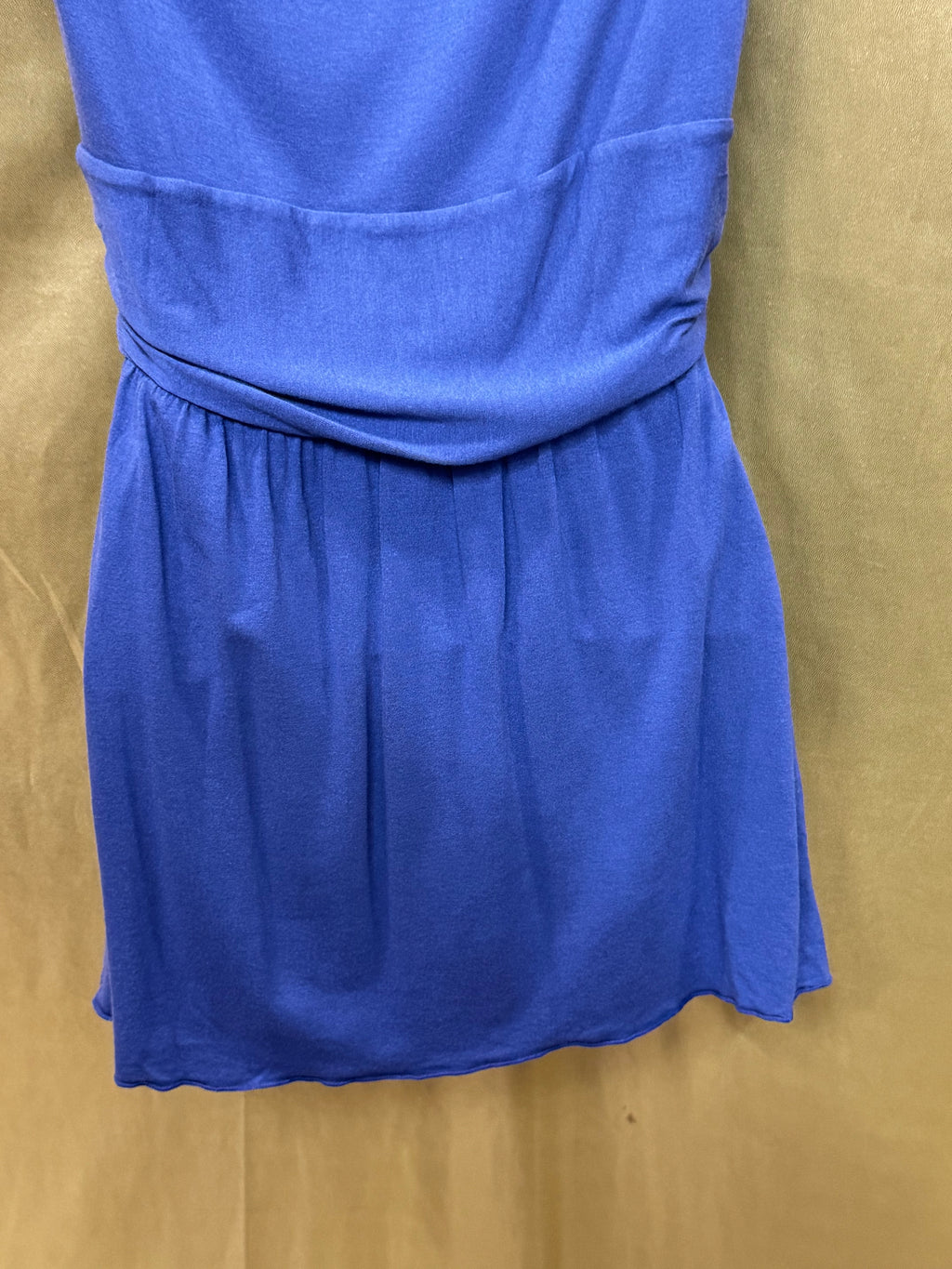 Max Studio Periwinkle Light Purple Twist Front V-Neck Sleeveless Top - Size M