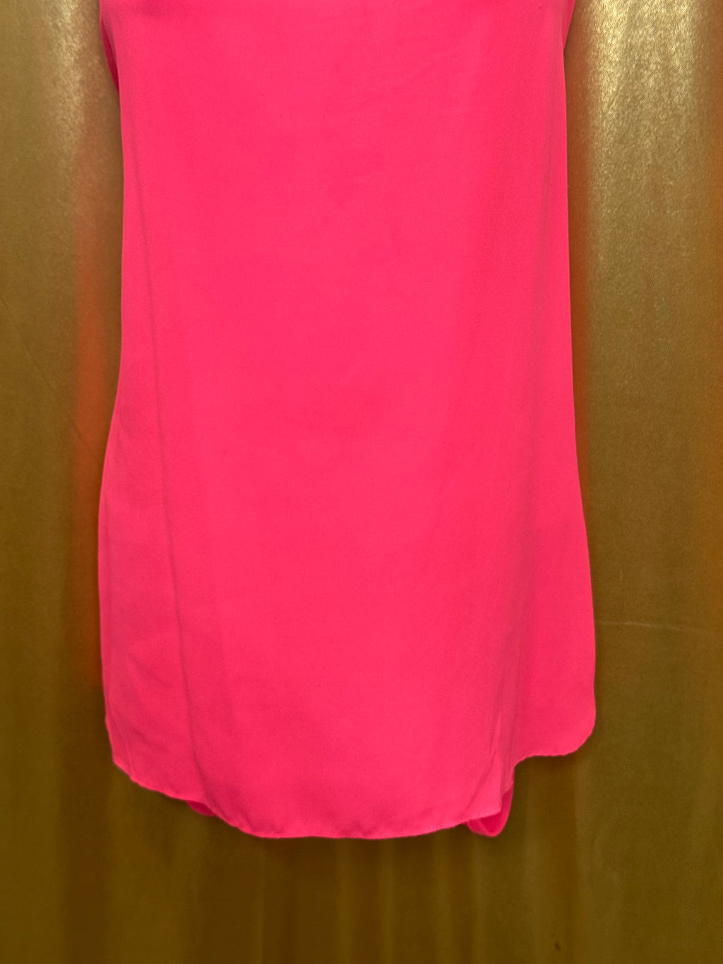 Express Hot Pink Wrap Back Tank Top Size L