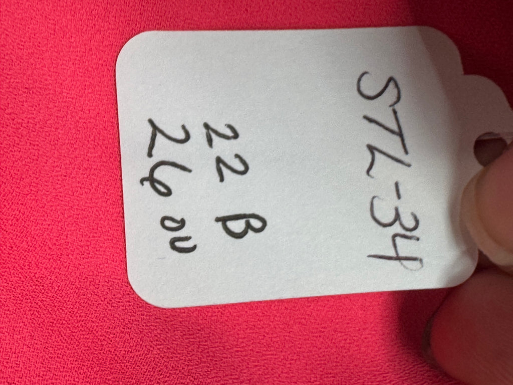 Express Hot Pink Wrap Back Tank Top Size L