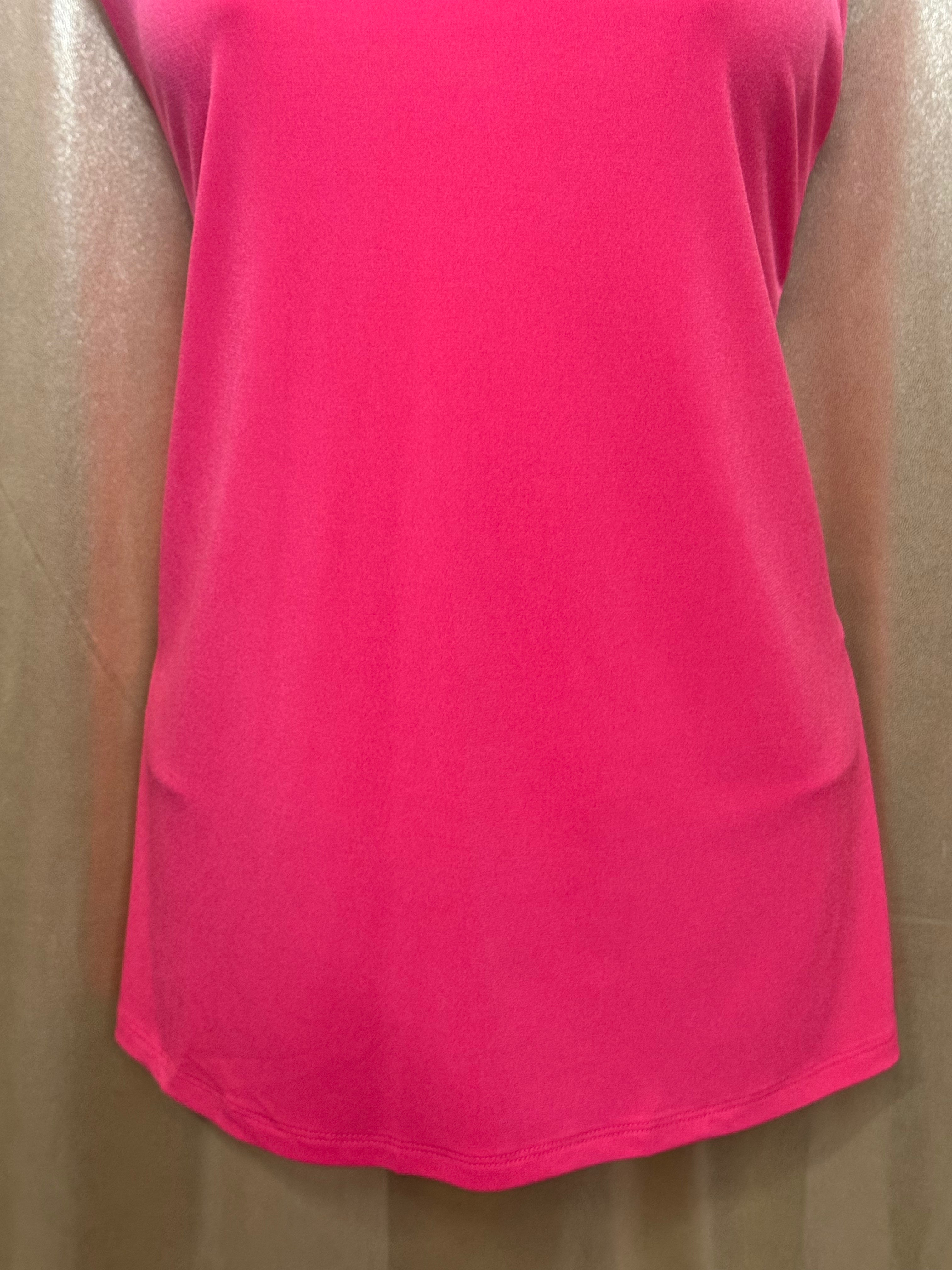 MICHAEL Michael Kors Red Lace-Up V-Neck Sleeveless Top Tank Size L