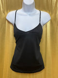 Zac & Rachel Black V-Neck Camisole Tank Top - Size Large