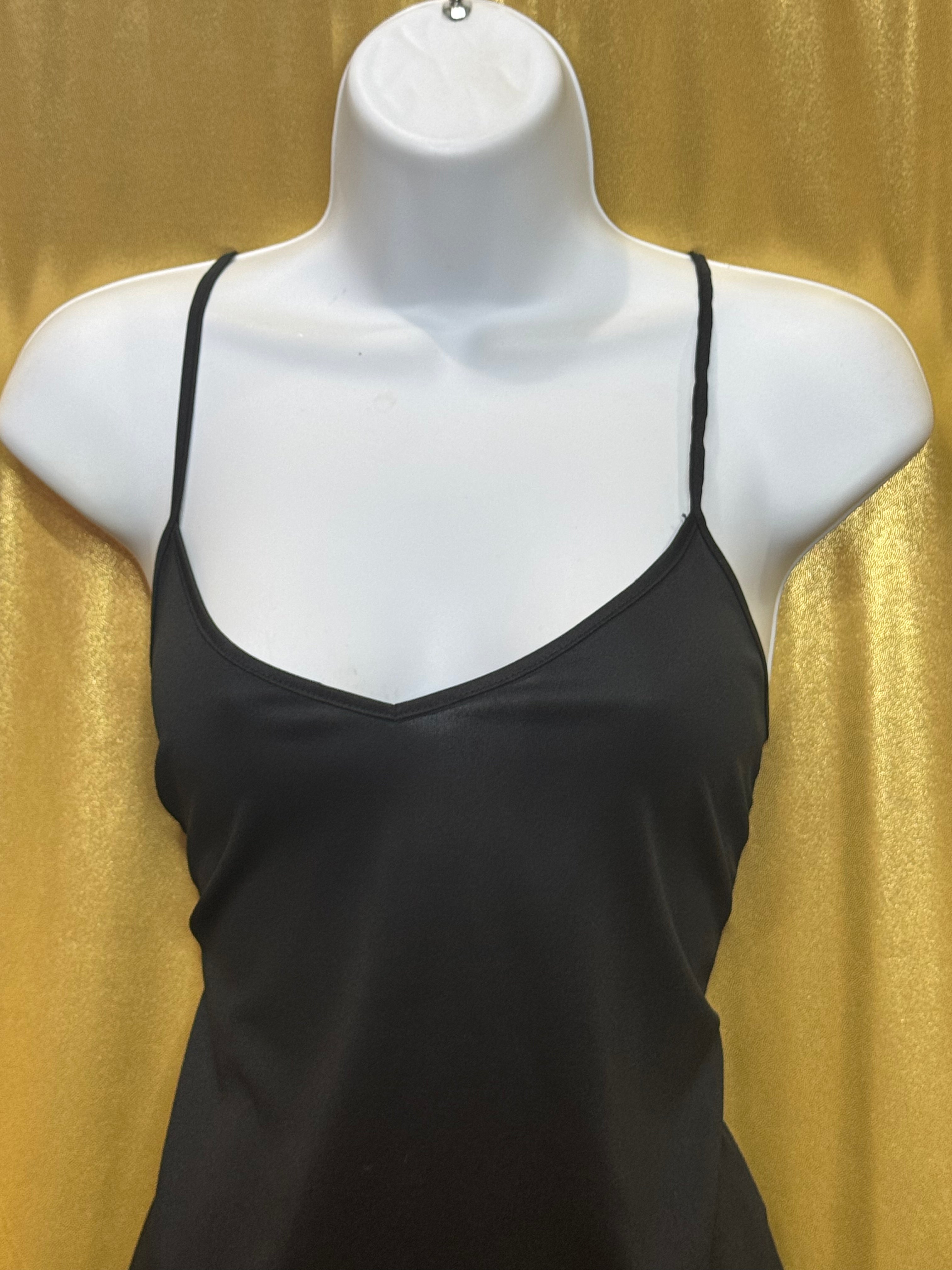 Zac & Rachel Black V-Neck Camisole Tank Top - Size Large