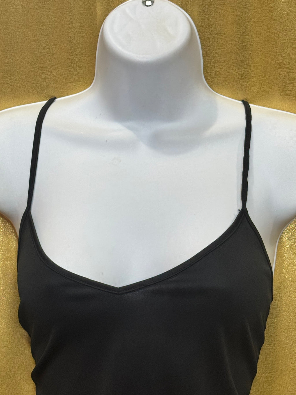 Zac & Rachel Black V-Neck Camisole Tank Top - Size Large