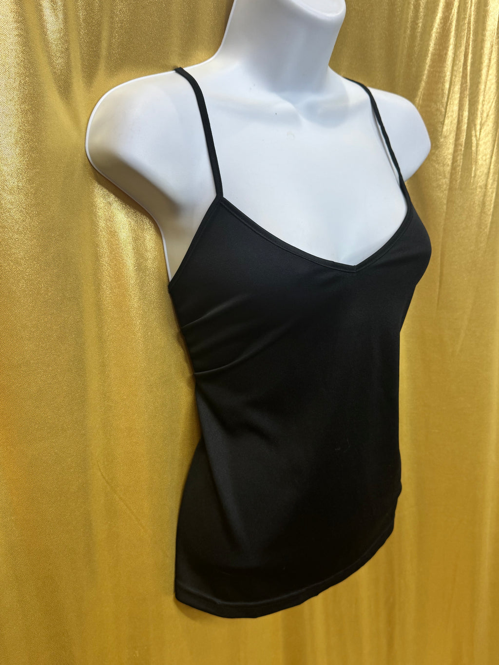 Zac & Rachel Black V-Neck Camisole Tank Top - Size Large