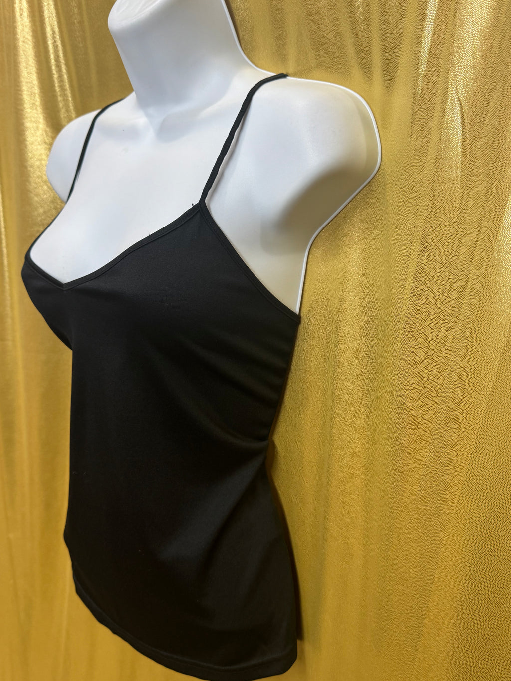 Zac & Rachel Black V-Neck Camisole Tank Top - Size Large