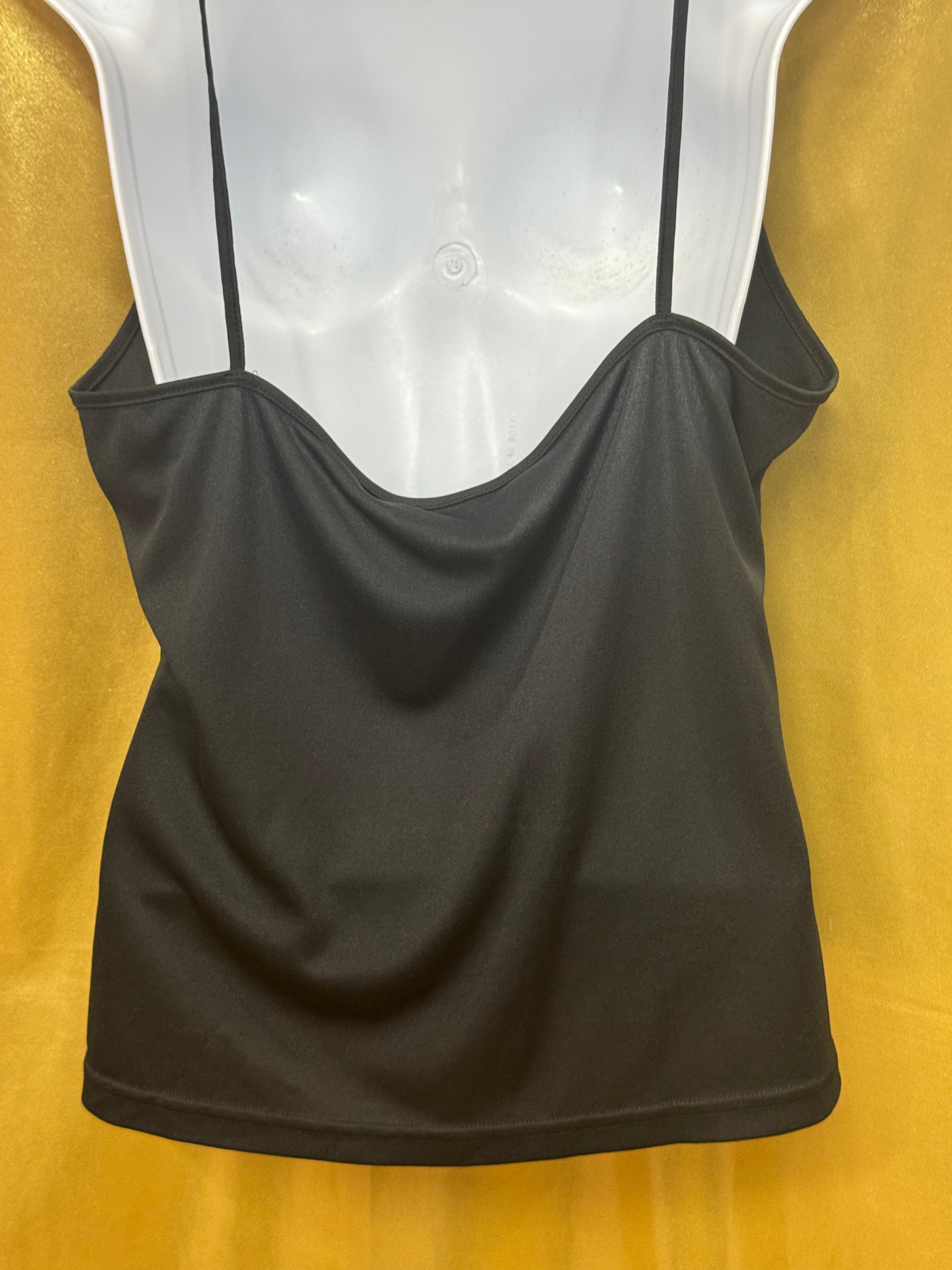 Zac & Rachel Black V-Neck Camisole Tank Top - Size Large