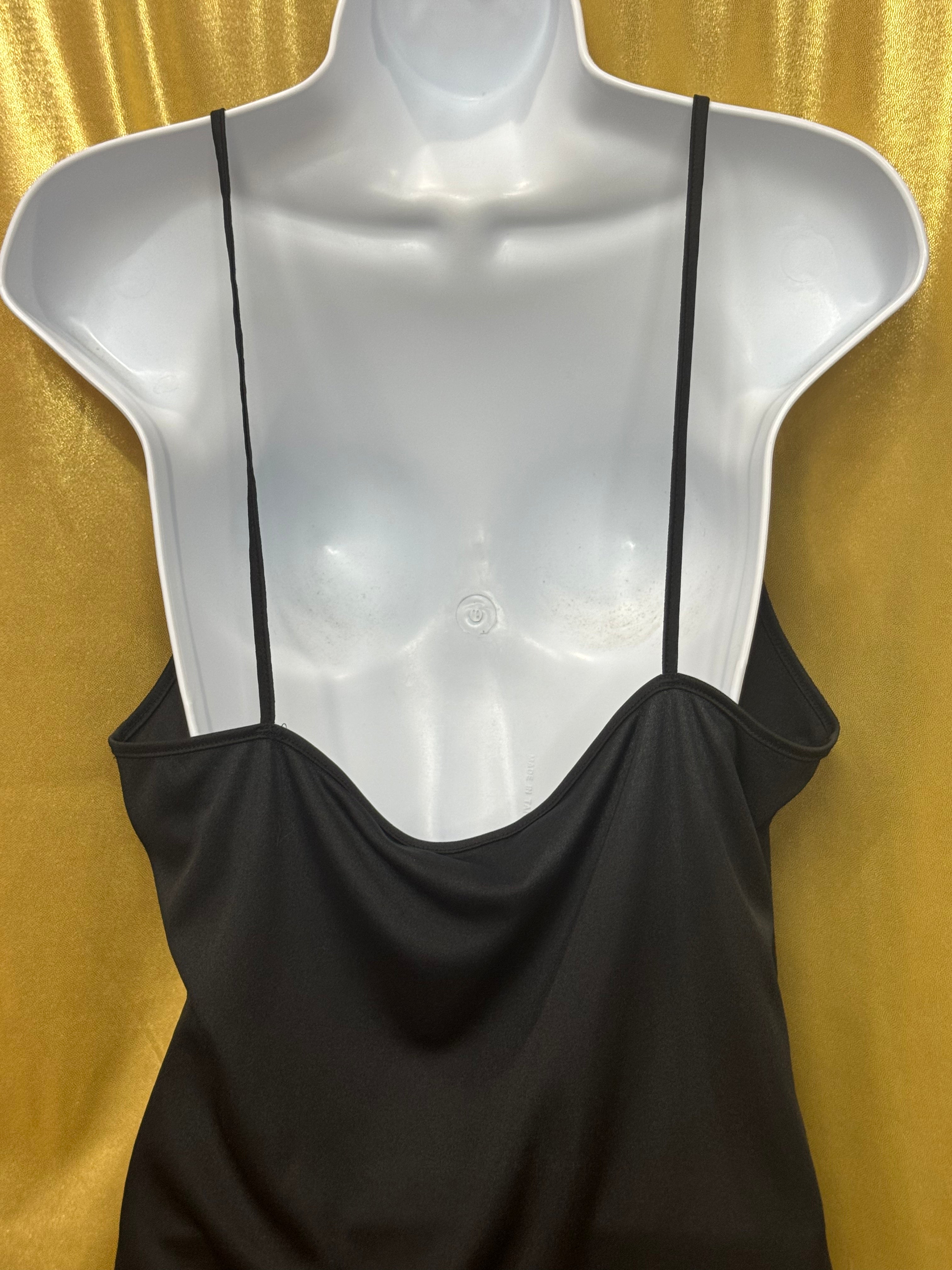 Zac & Rachel Black V-Neck Camisole Tank Top - Size Large