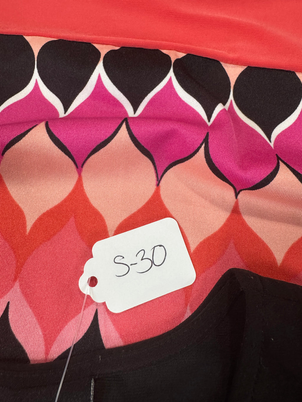 New Directions Pink & Black Sleeveless Blouse Sz XL