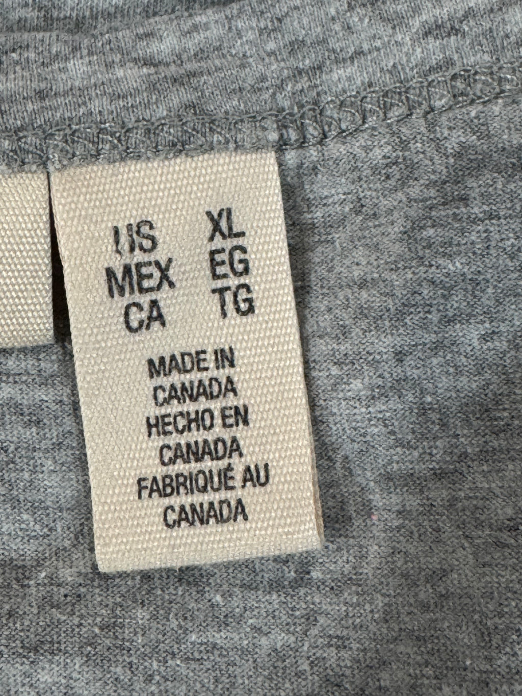 DKNY Gray & Blue Short Sleeve Tee Shirt Sz XL
