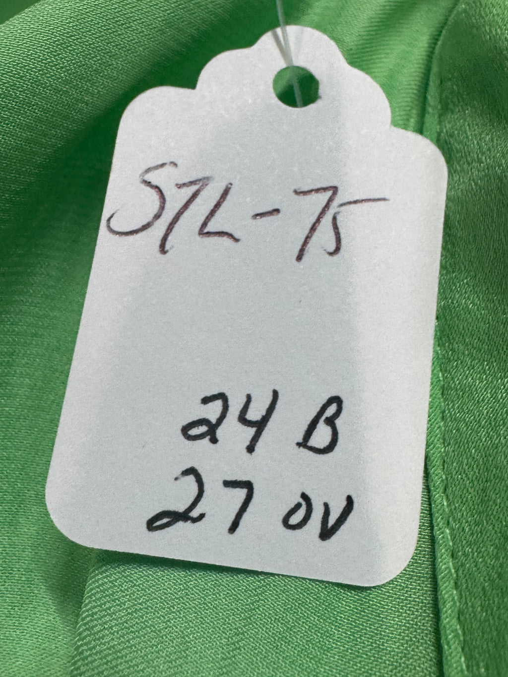 Counterparts Lime Green Button Down Blouse Size L NWT Short Sleeve Flowy Shirt