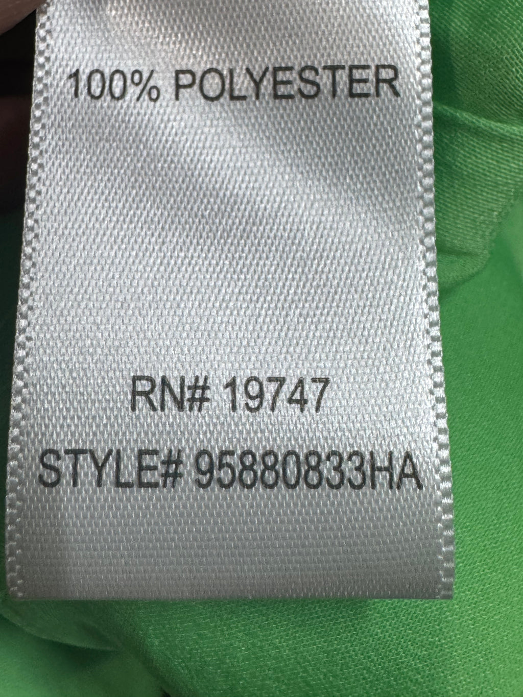 Counterparts Lime Green Button Down Blouse Size L NWT Short Sleeve Flowy Shirt