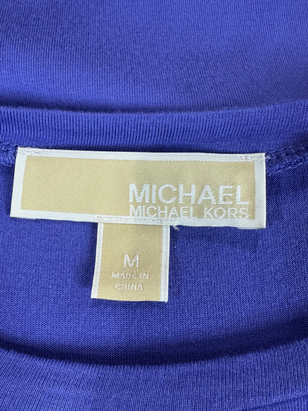 Michael Michael Kors Purple Sleeveless Blouse Size M