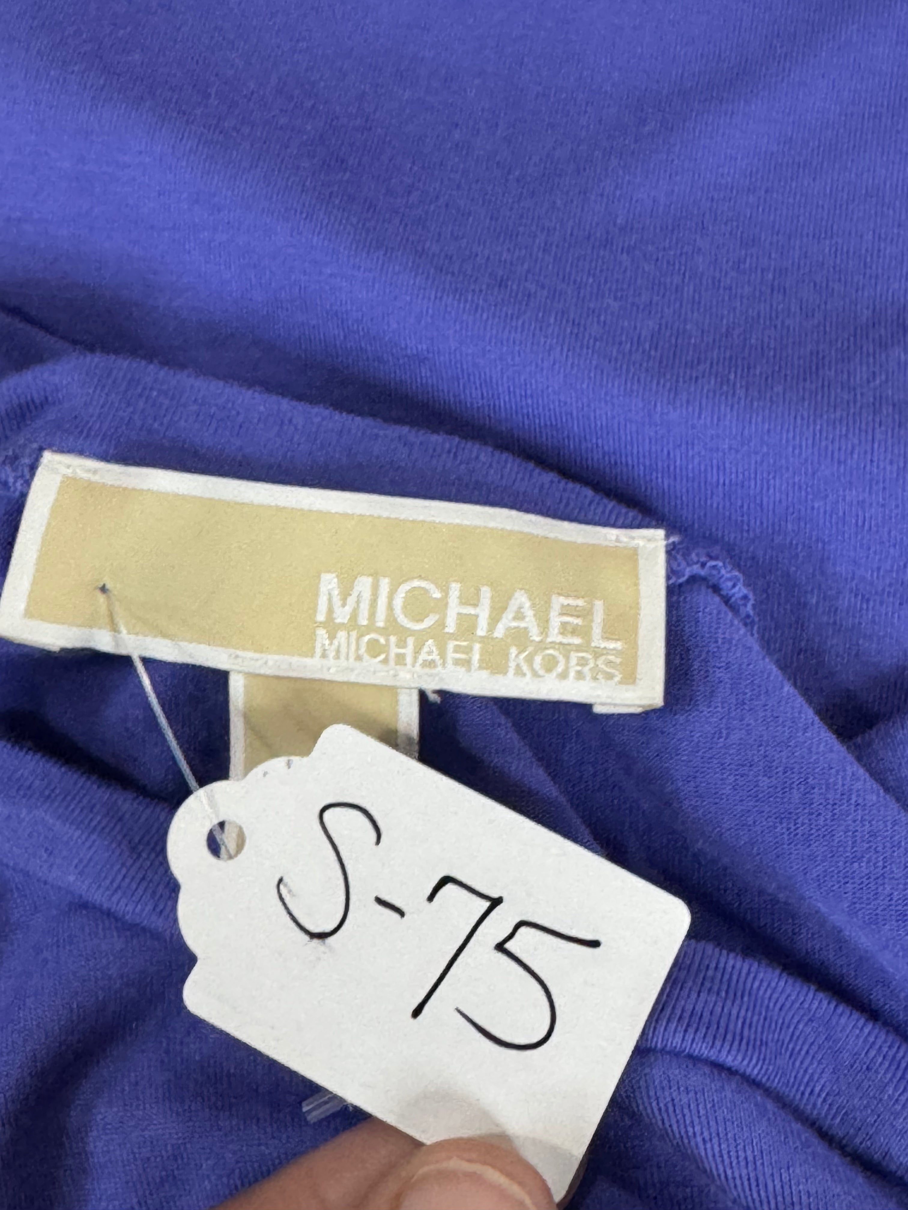 Michael Michael Kors Purple Sleeveless Blouse Size M