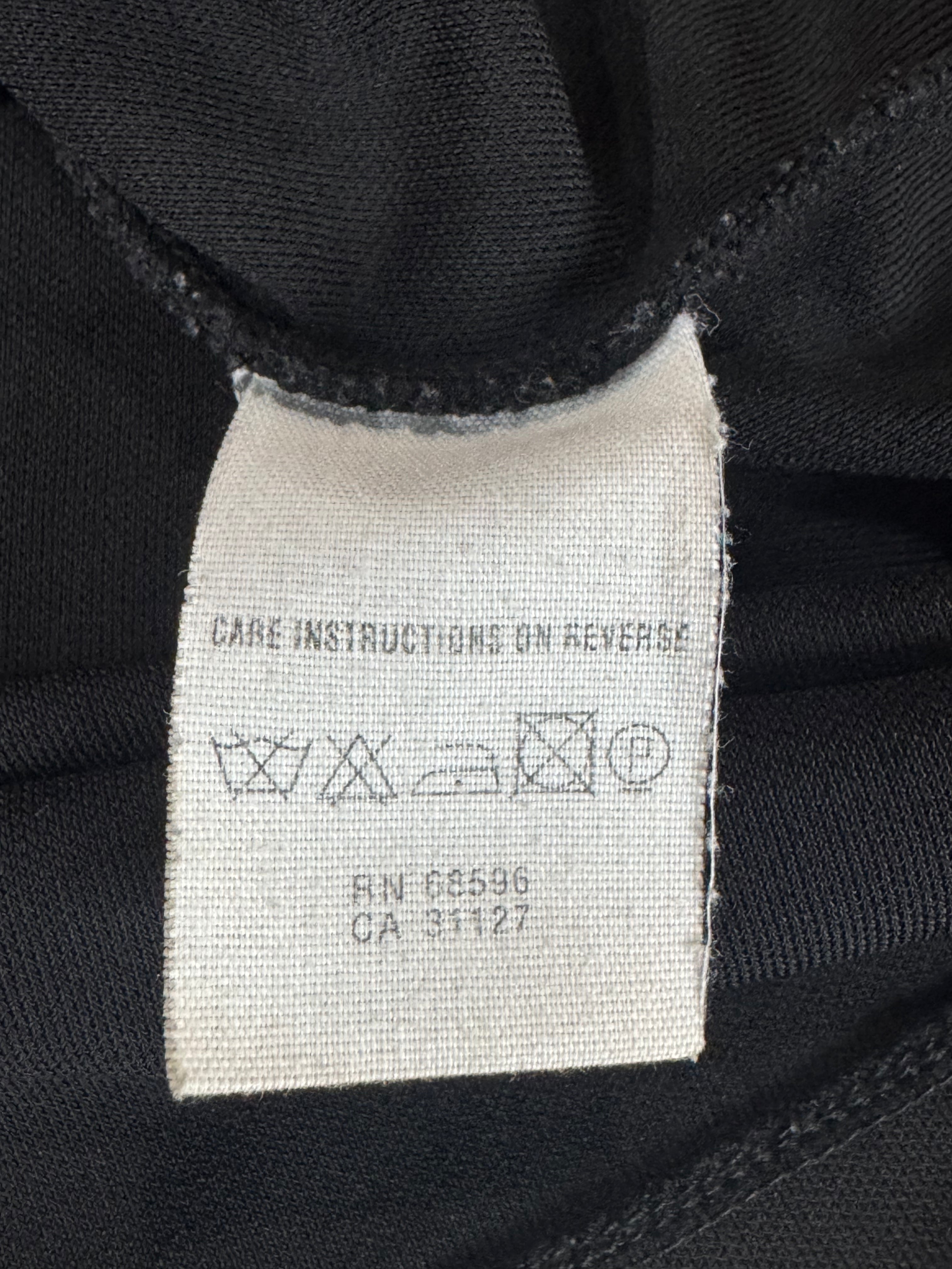 DKNY Black Sleeveless Blouse Size L