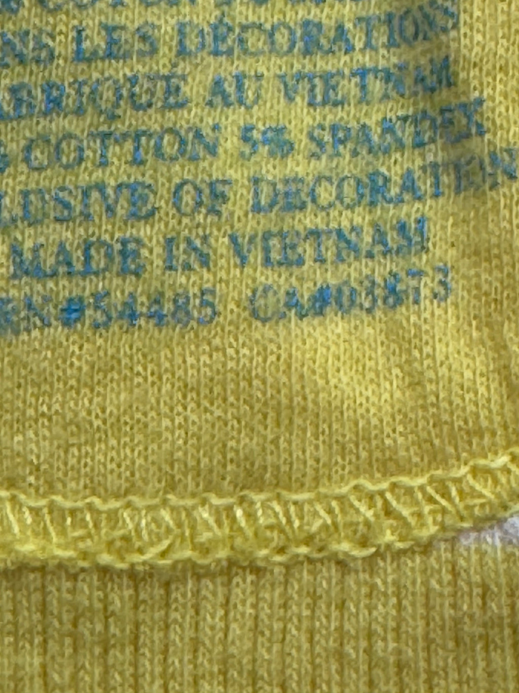 American Eagle Yellow Striped Ribbed Tank Top Size Medium ☀️