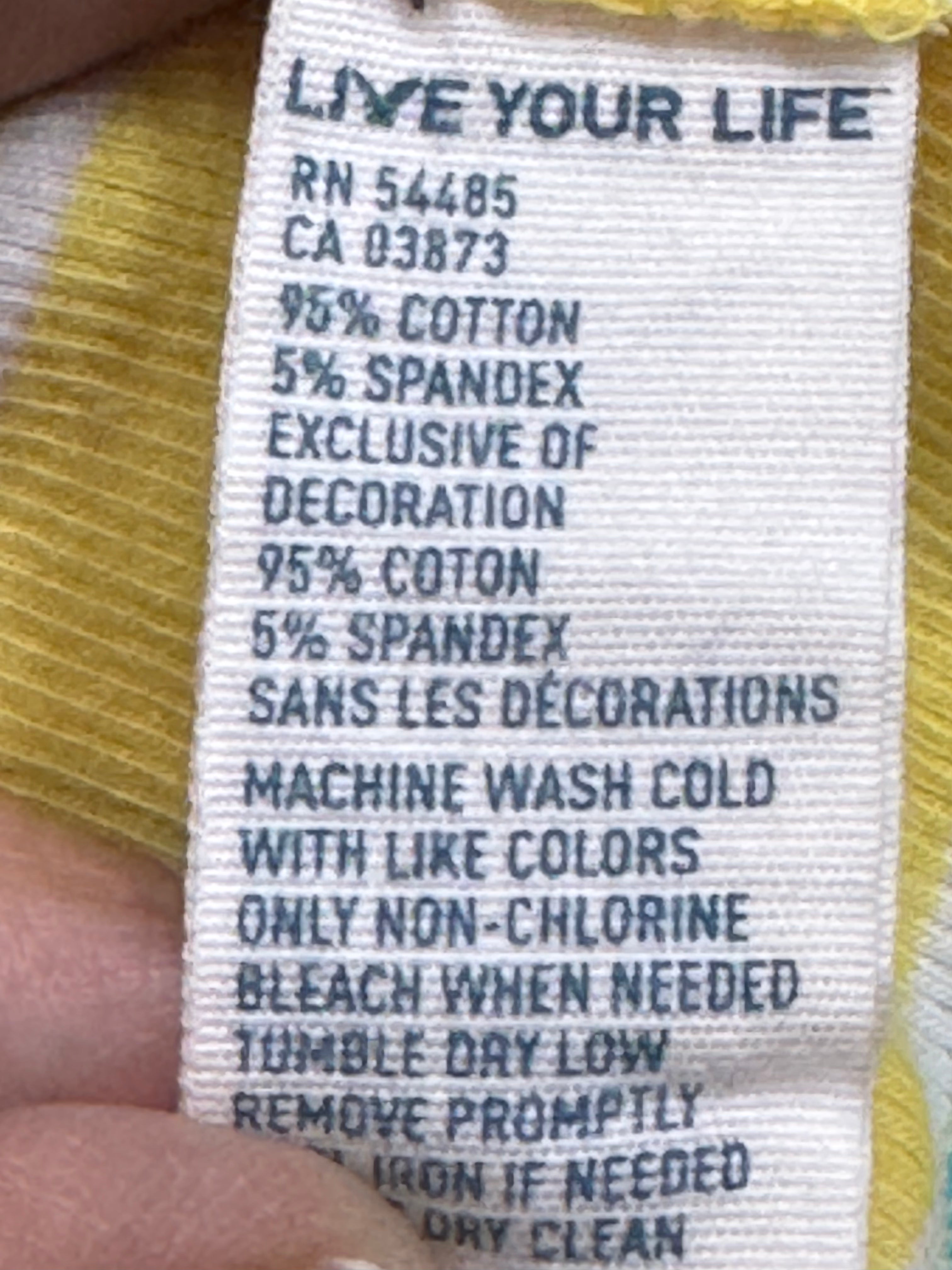 American Eagle Yellow Striped Ribbed Tank Top Size Medium ☀️