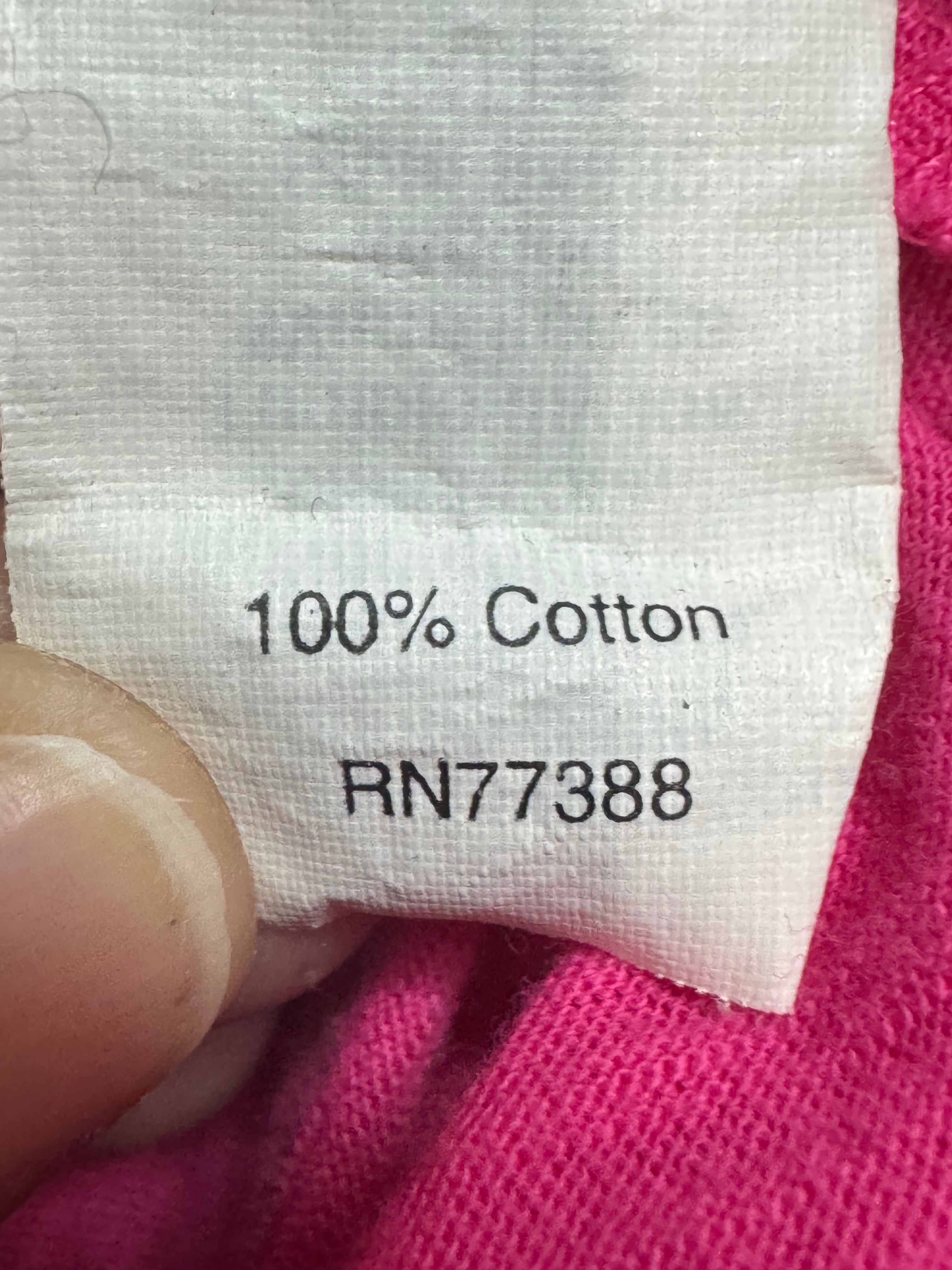 J.Crew Hot Pink Empire Waist Faux Wrap Tank Top Size Small