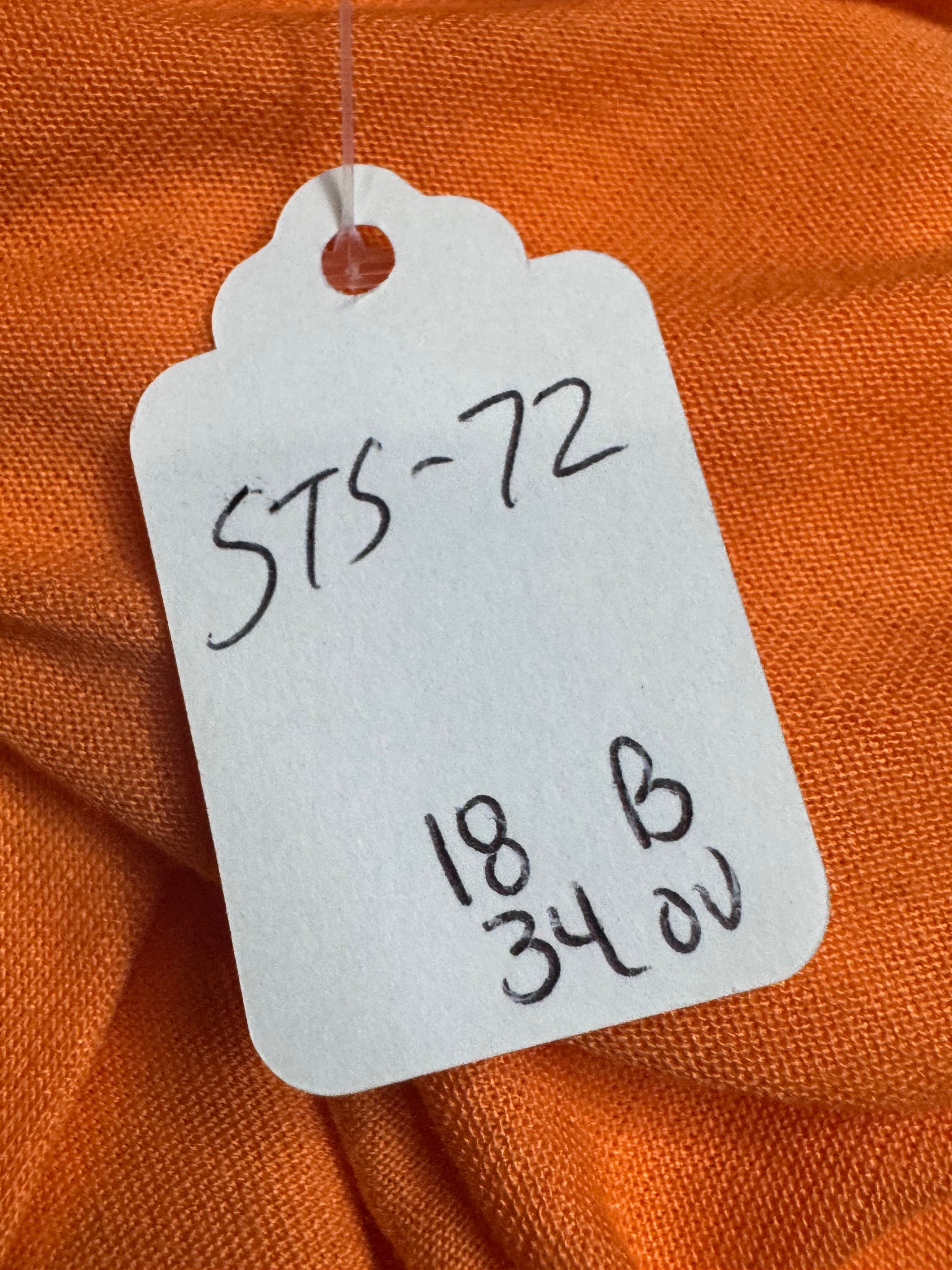 New York & Co. Peach Orange Twist Front Tunic Dress Size S Rayon