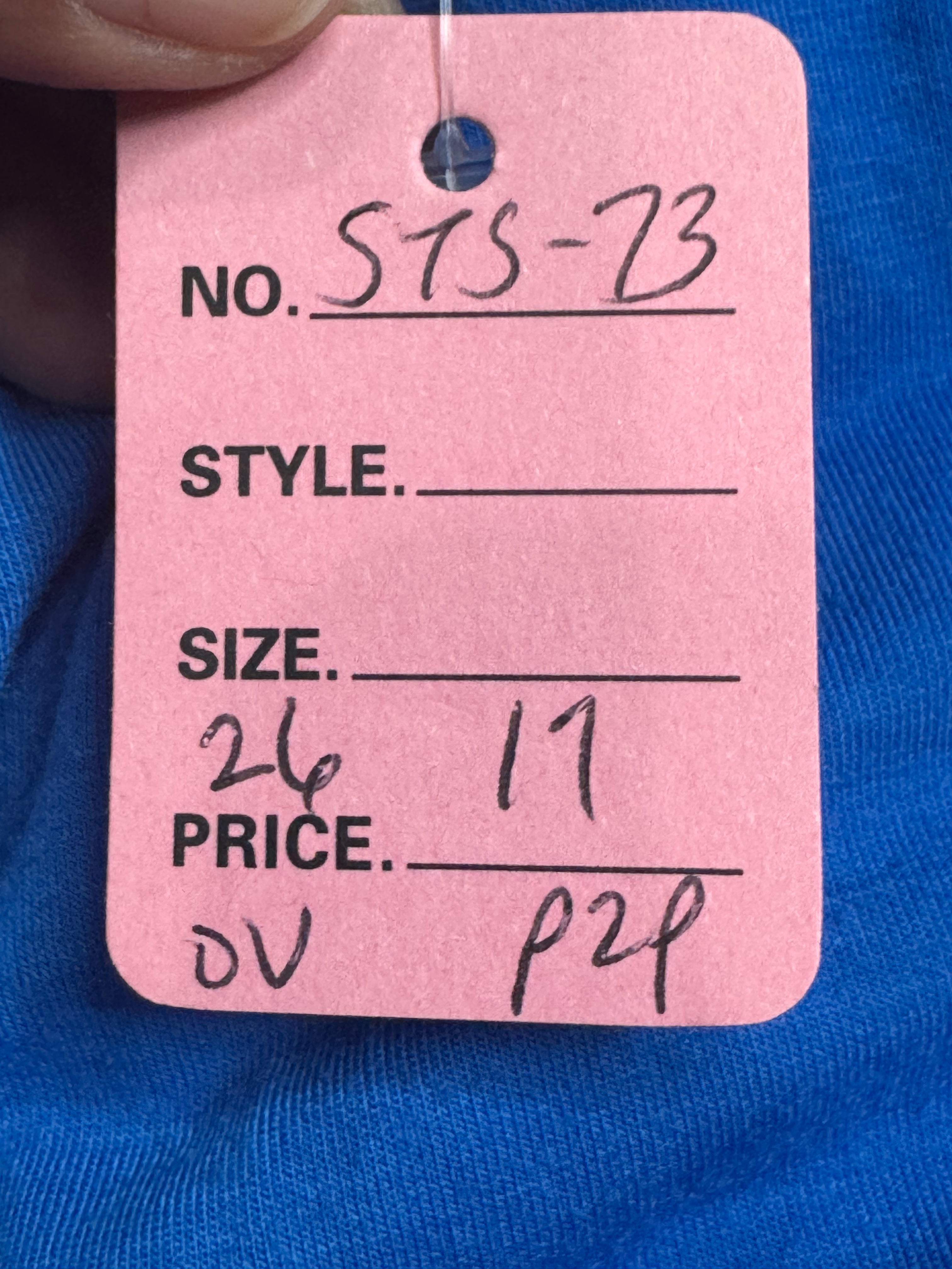 BCG Bright Blue Criss-Cross Cutout Racerback Athletic Tank Top - Size Small