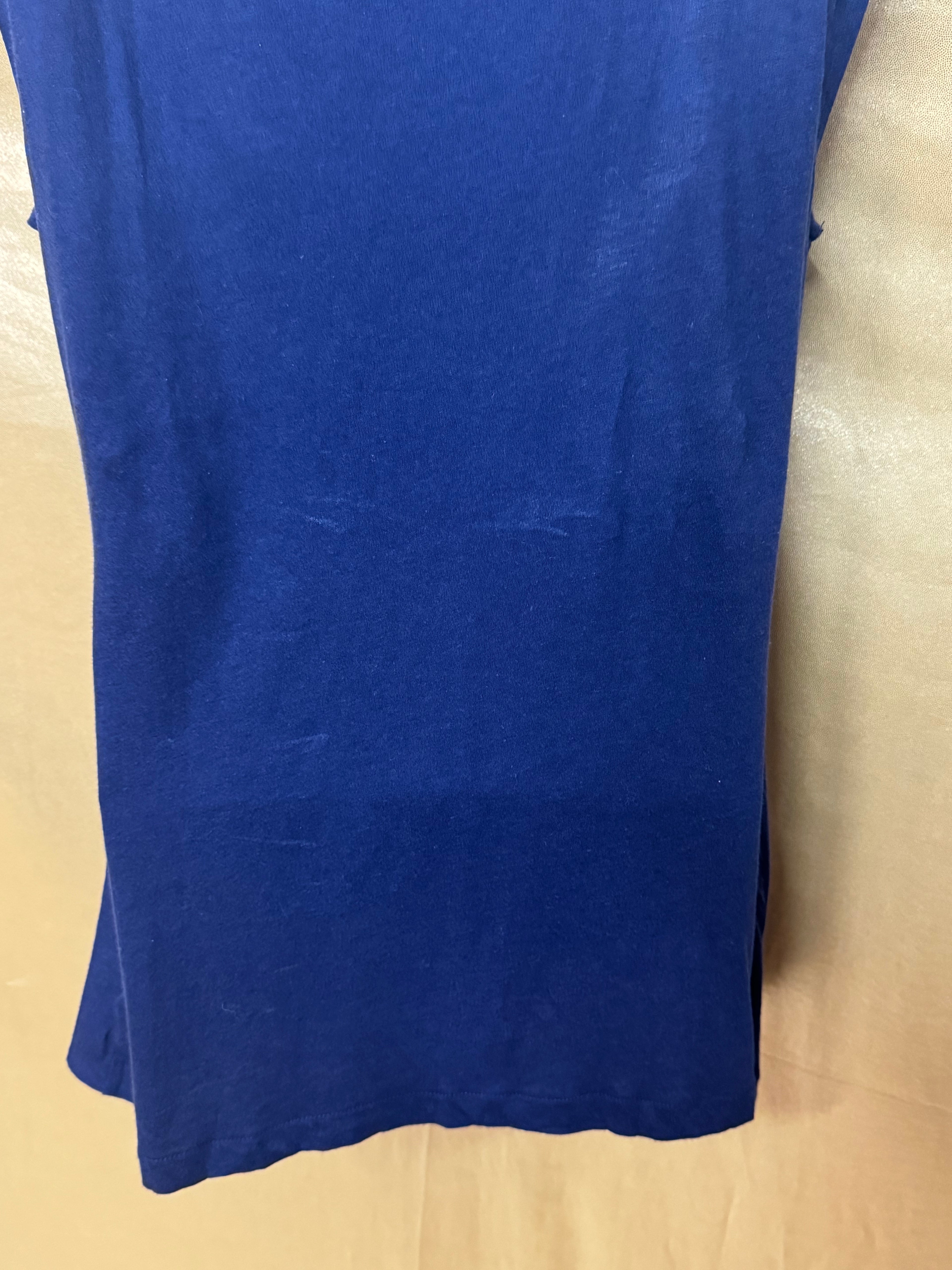 Gap Navy Blue Scoop Neck Tulip Hem Tee – Size M