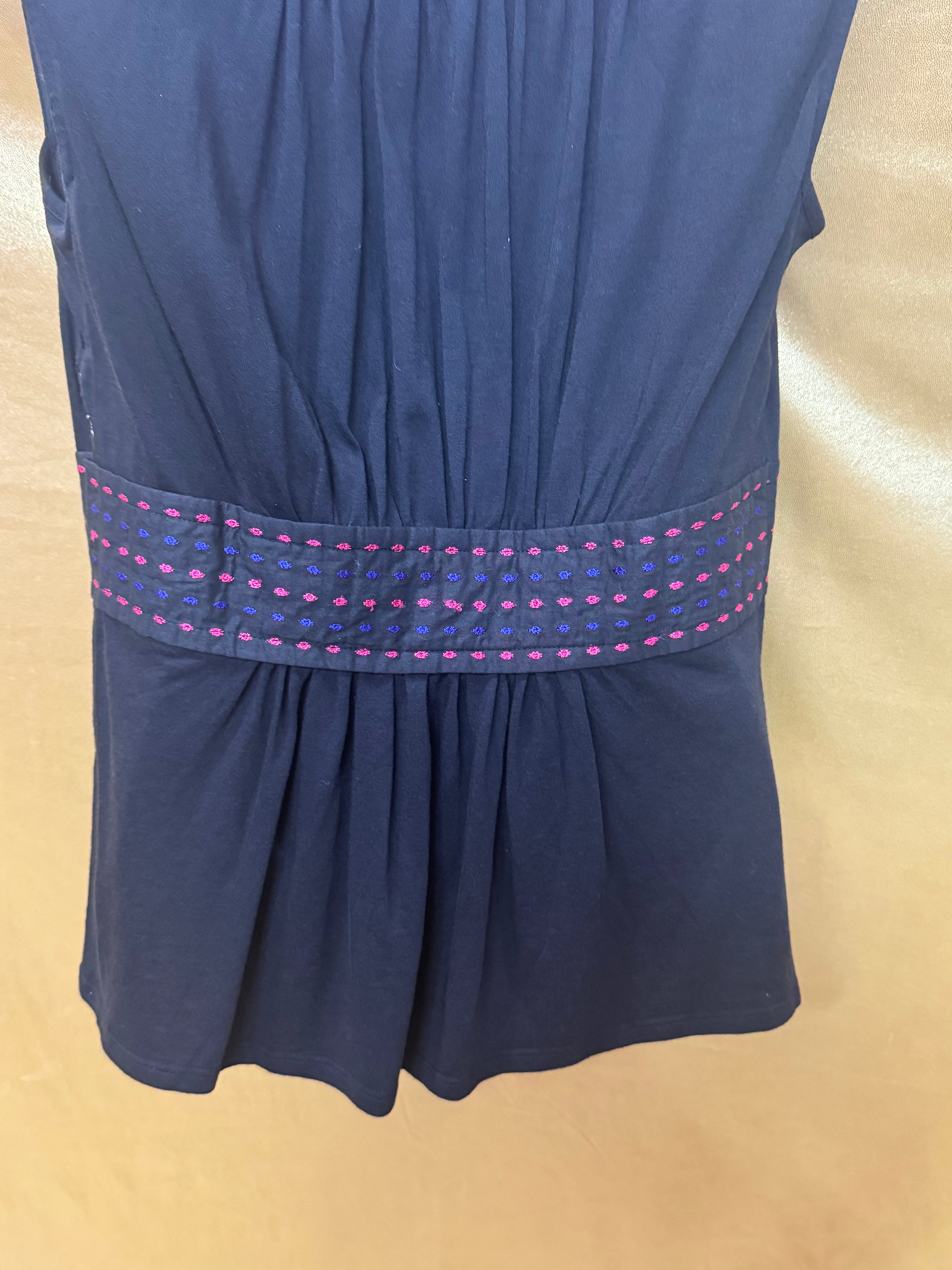 Plenty by Tracy Reese Silk Blend Floral V-Neck Top - Size S