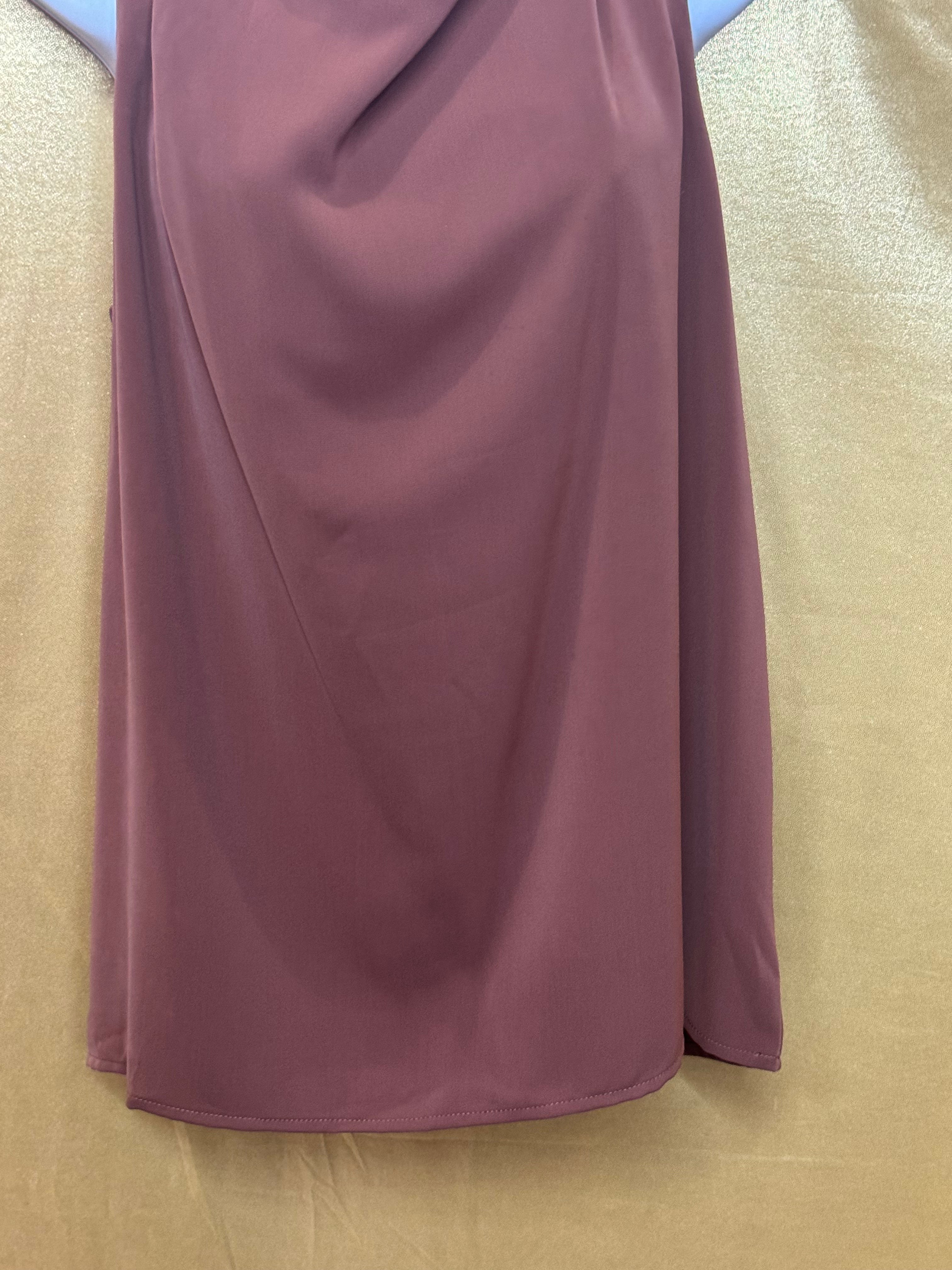Entro Sleeveless Cowl Neck Top Brown Size Small NWT