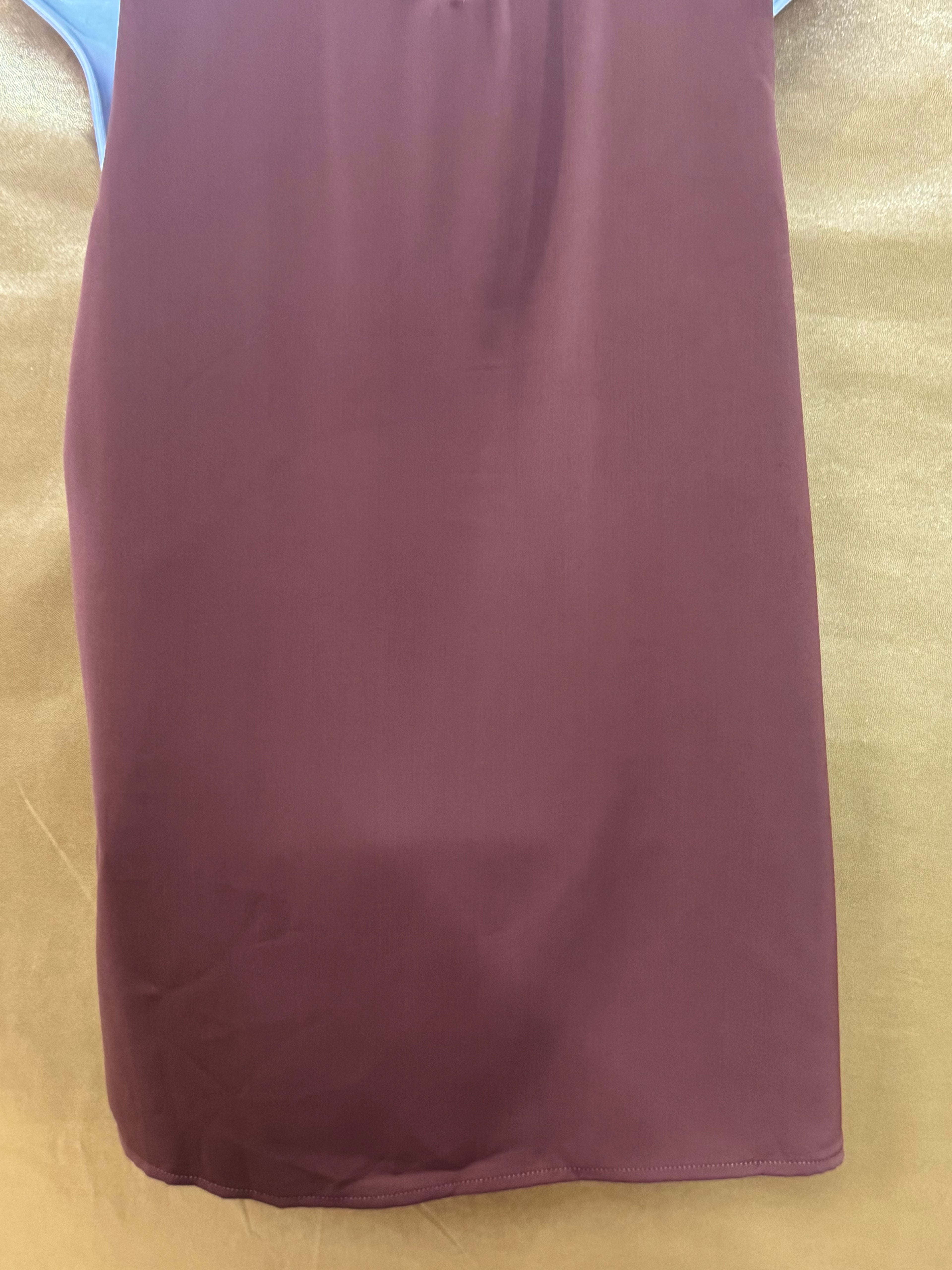 Entro Sleeveless Cowl Neck Top Brown Size Small NWT