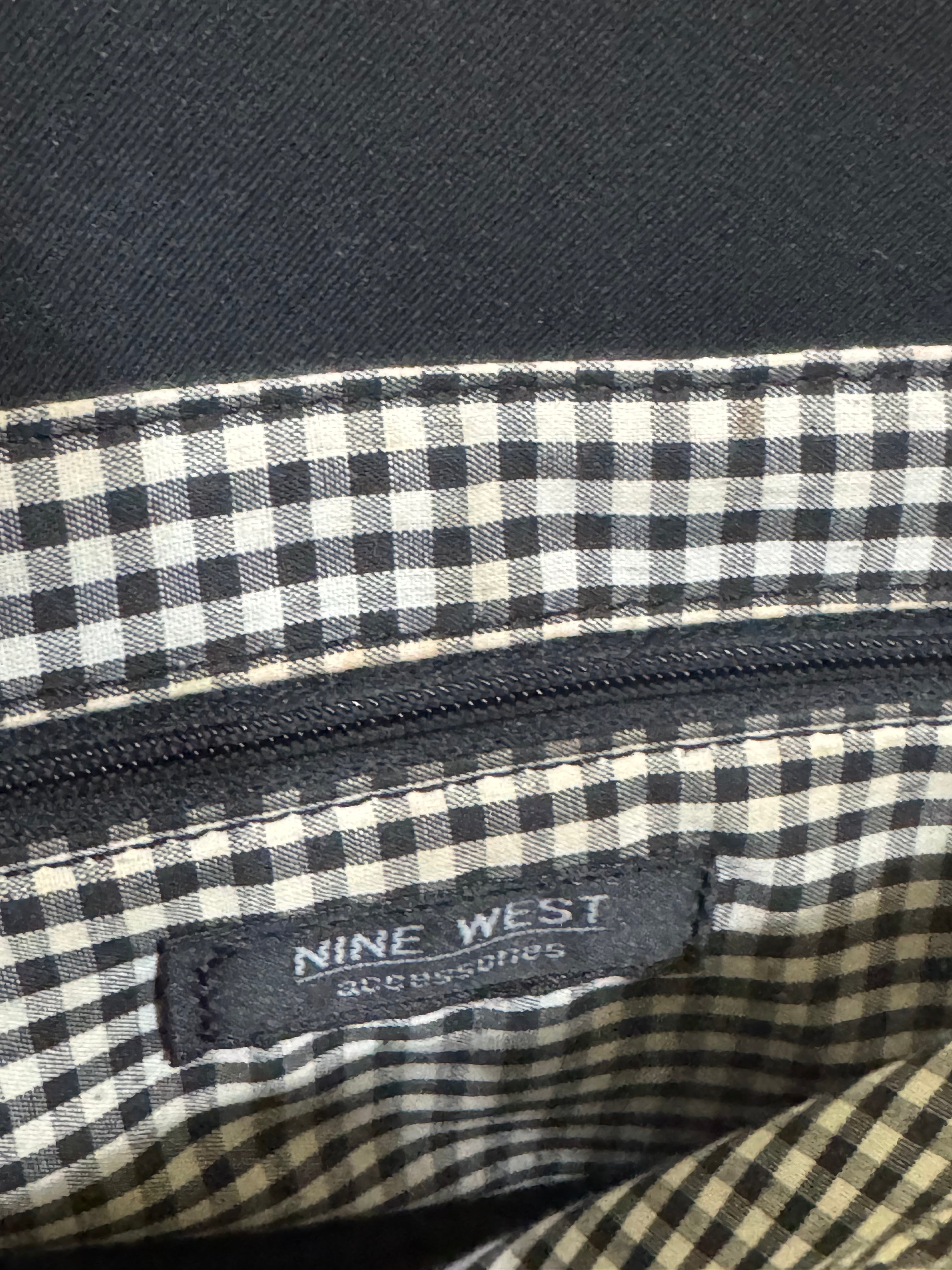 Nine West Classic Black Tote Bag