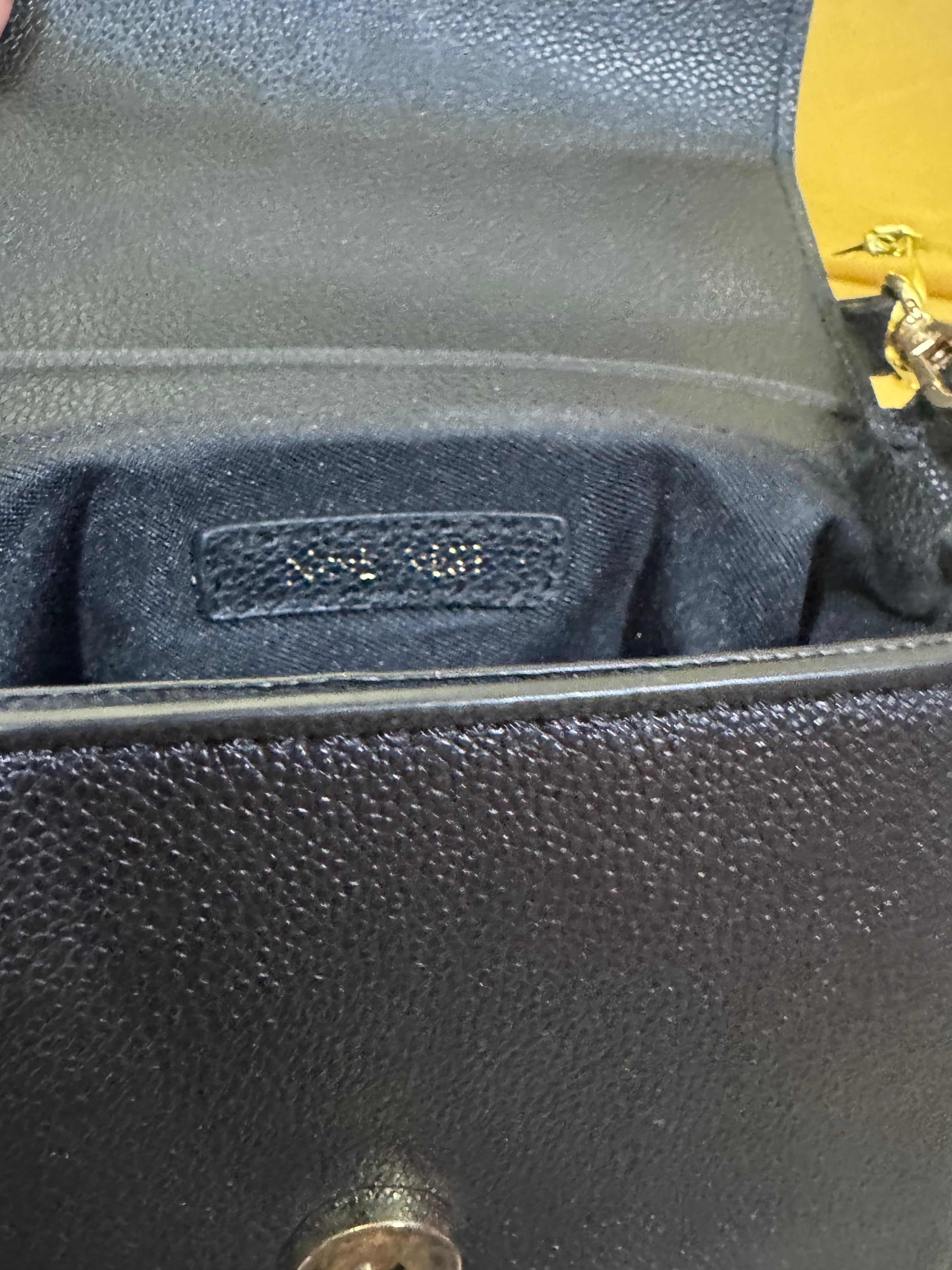 Nine West Hollis Mini Crossbody Flap Bag - Textured Black with Gold Clasp
