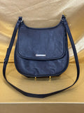 Nine West Navy Blue Crossbody Flap Shoulder Bag