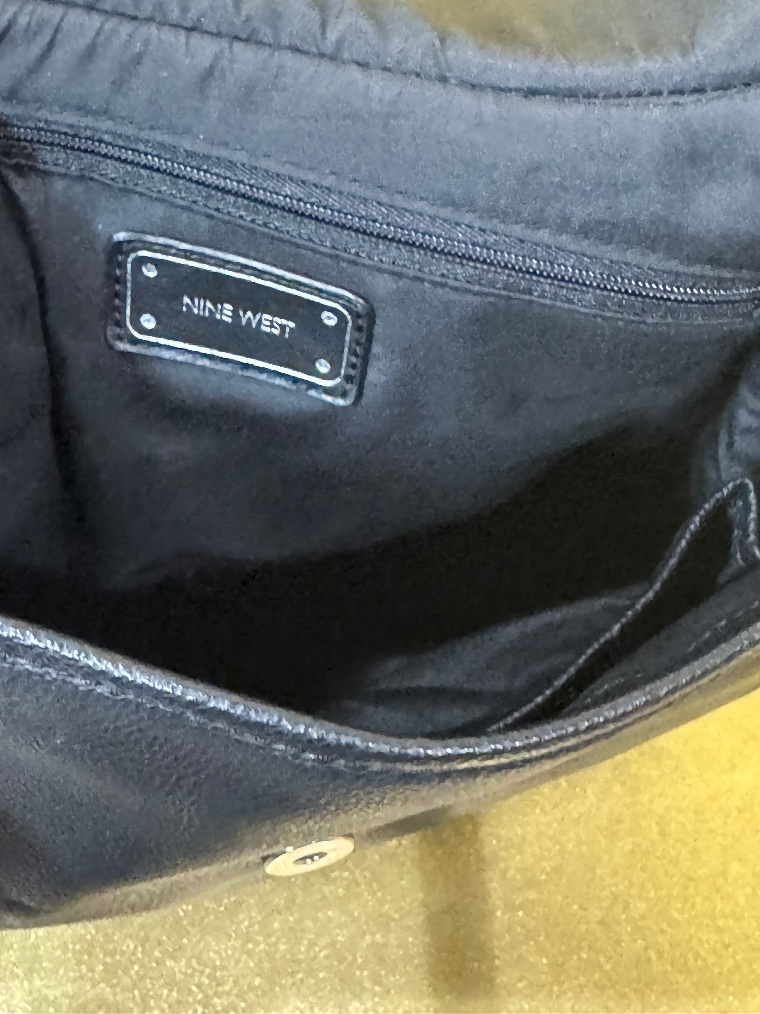 Nine West Navy Blue Crossbody Flap Shoulder Bag