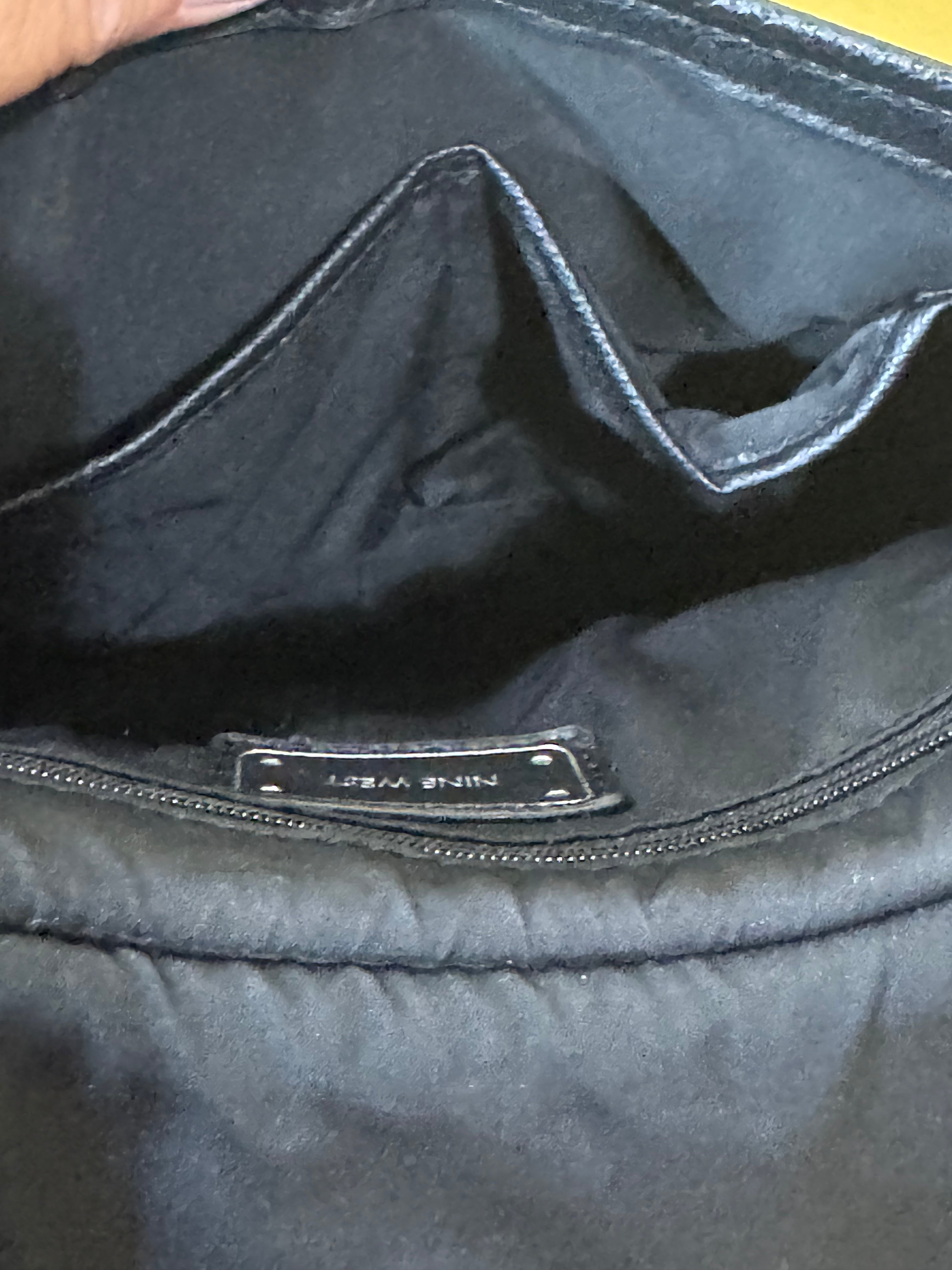 Nine West Navy Blue Crossbody Flap Shoulder Bag