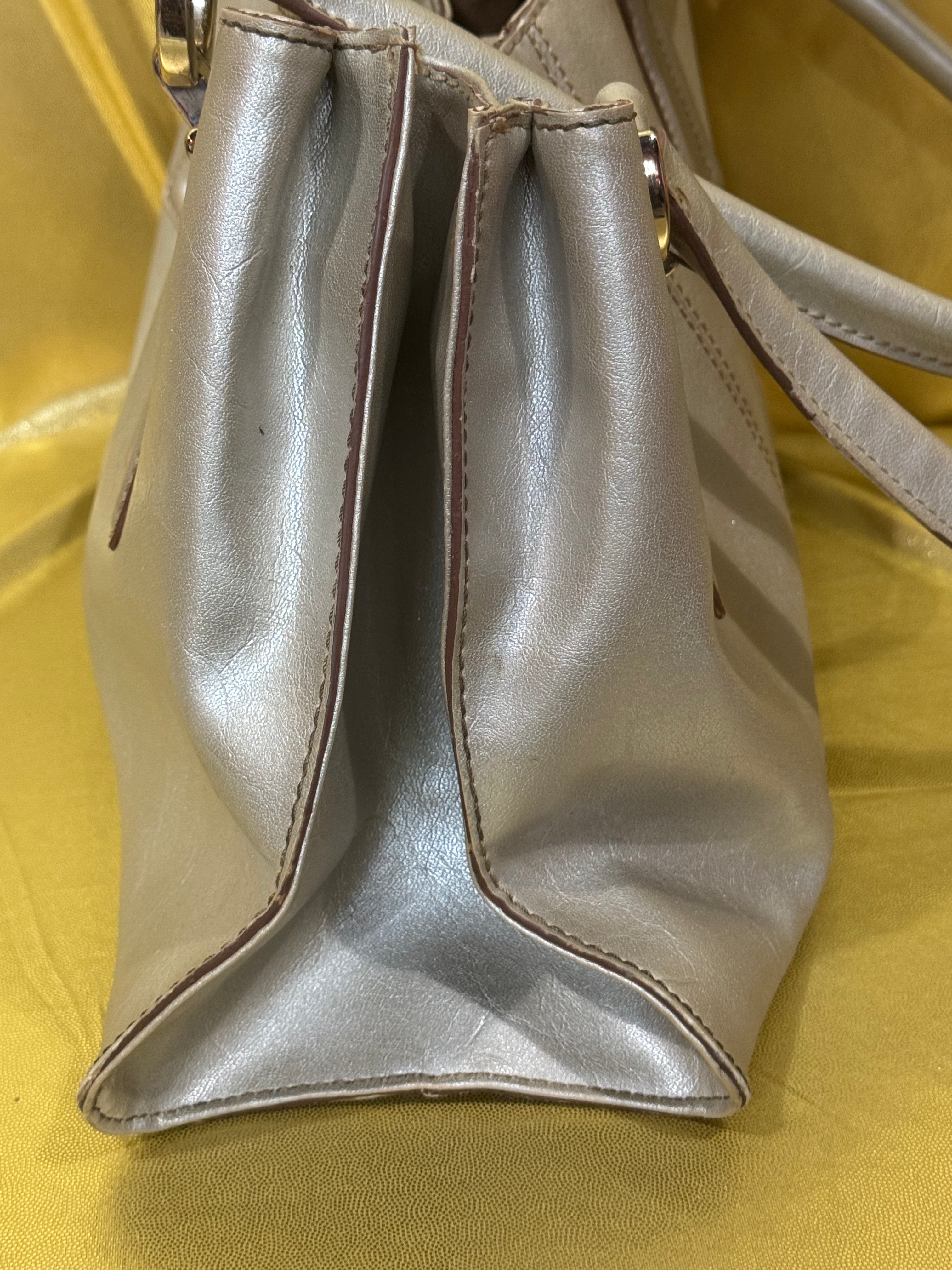 ✨ Vintage Liz Claiborne Metallic Bronze Hobo Shoulder Bag ✨