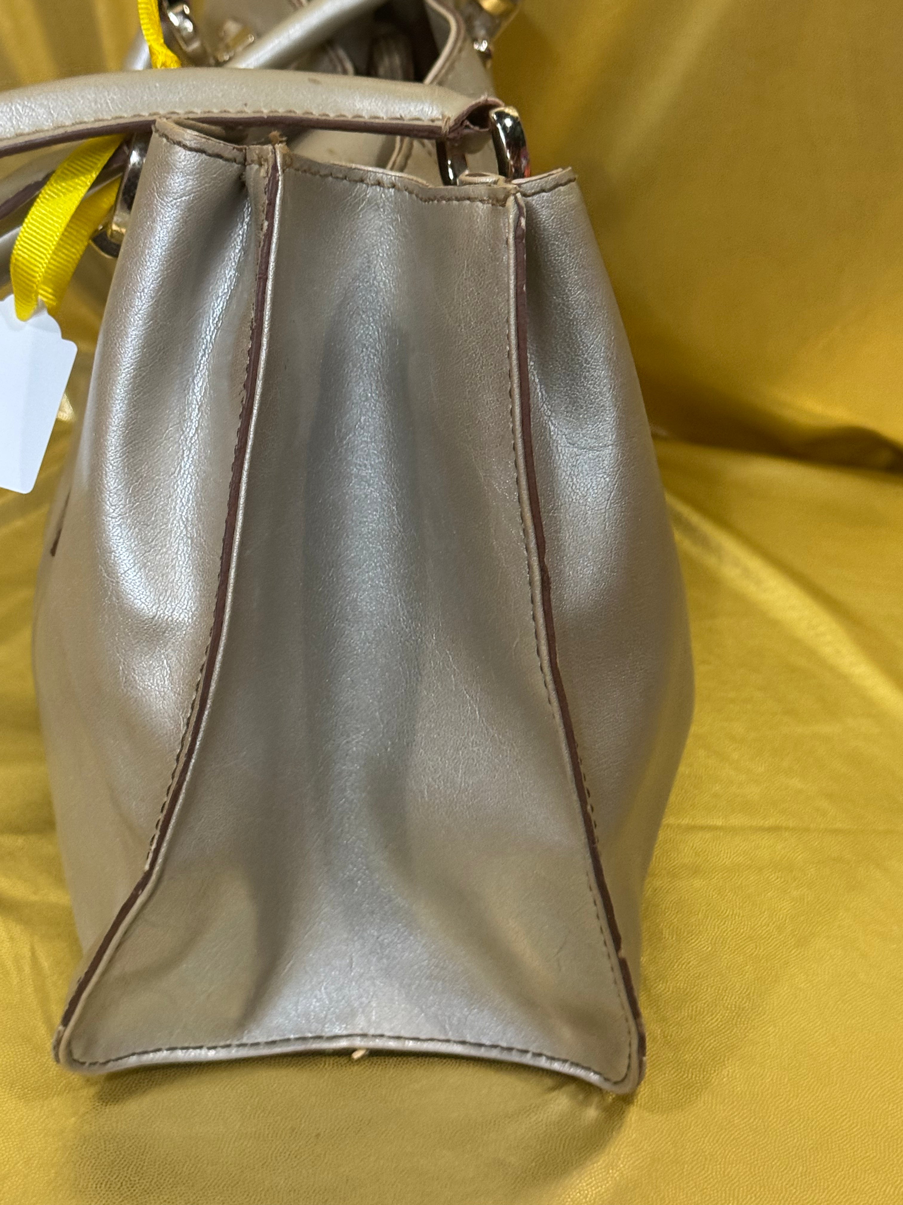 ✨ Vintage Liz Claiborne Metallic Bronze Hobo Shoulder Bag ✨