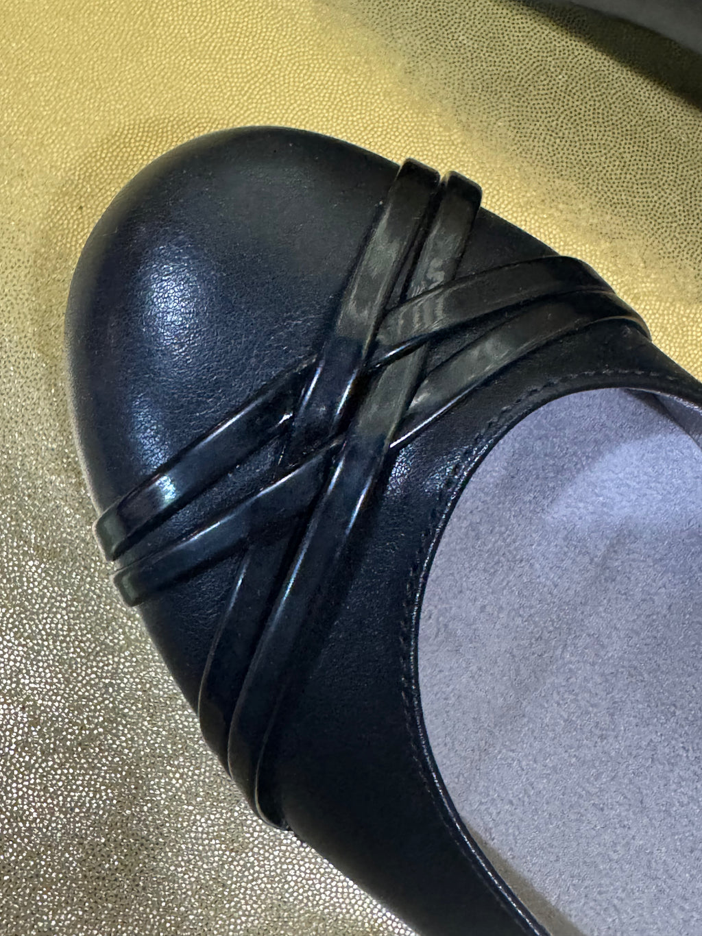 LifeStride Aliza Black Comfort Ballet Flats Size 11M