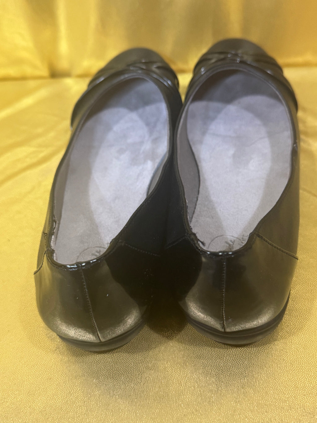 LifeStride Aliza Black Comfort Ballet Flats Size 11M