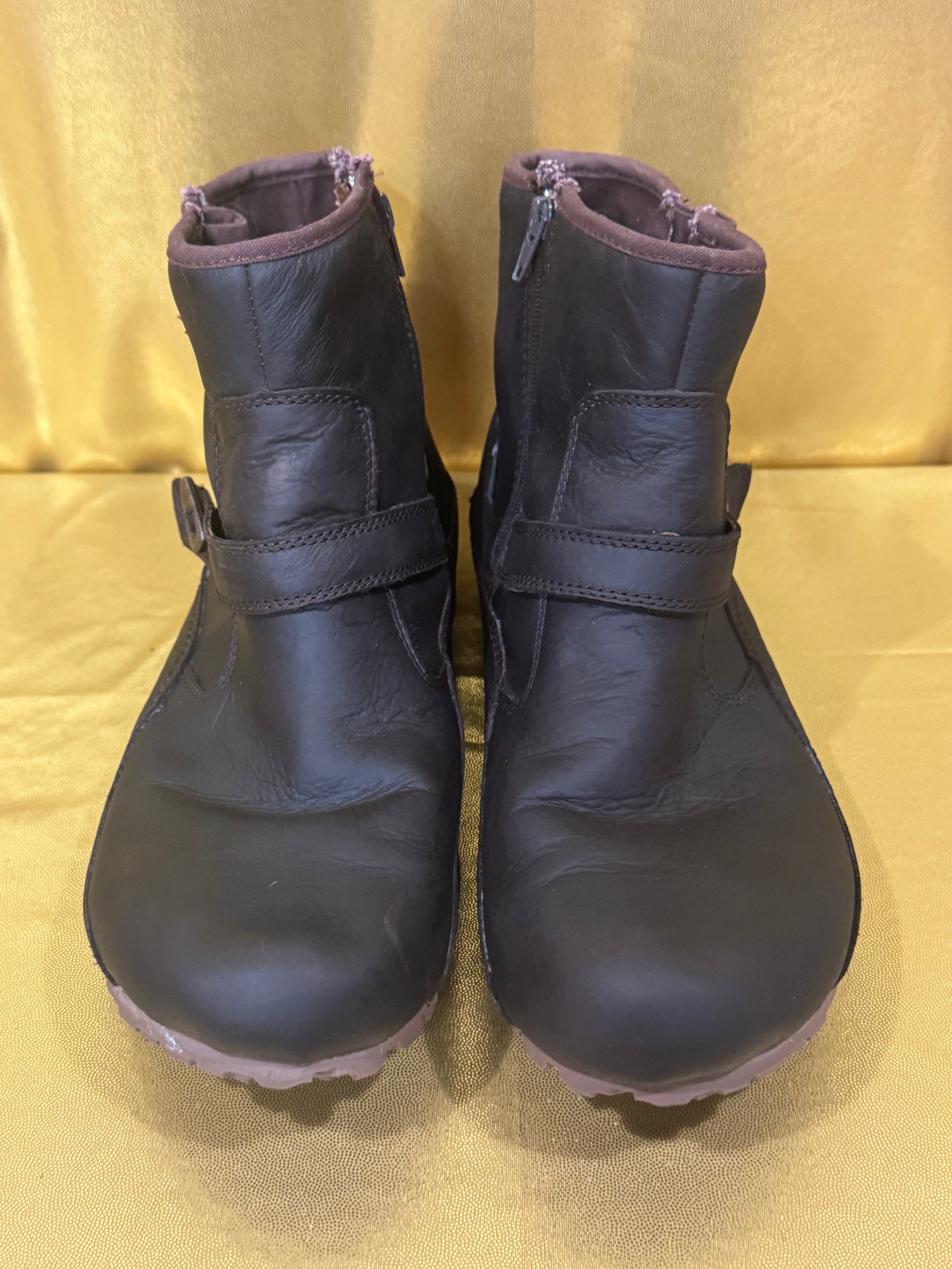 Merrell Haven Duo M-Select Dry Waterproof Brown Leather Ankle Boots Size 10