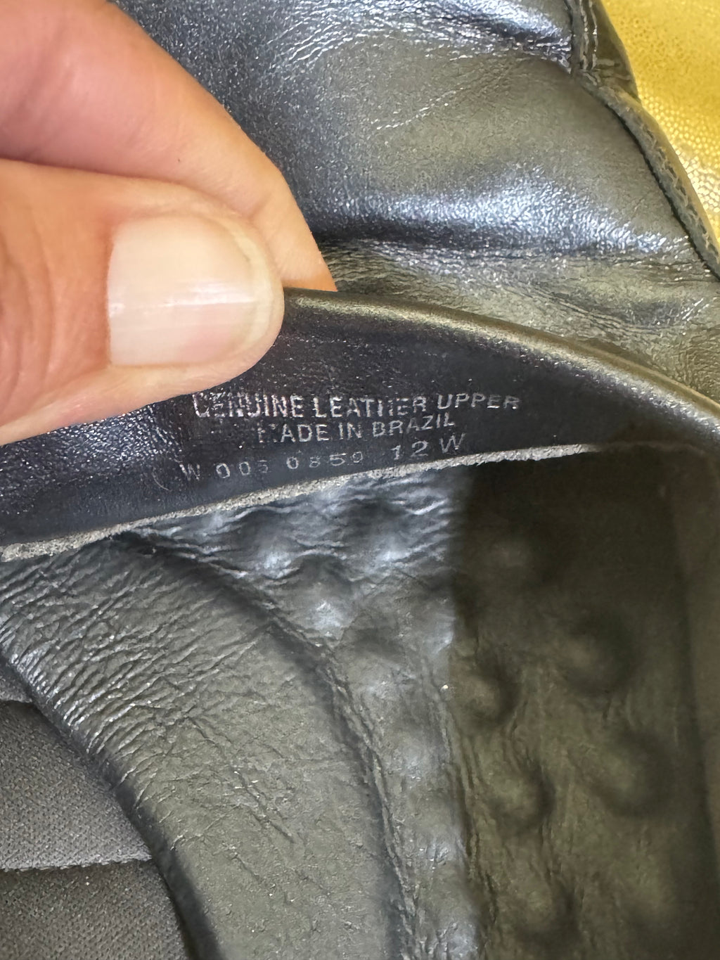 Elites by Walking Cradles Shiny Metallic Slip-On Loafer Pumps – Size 11W