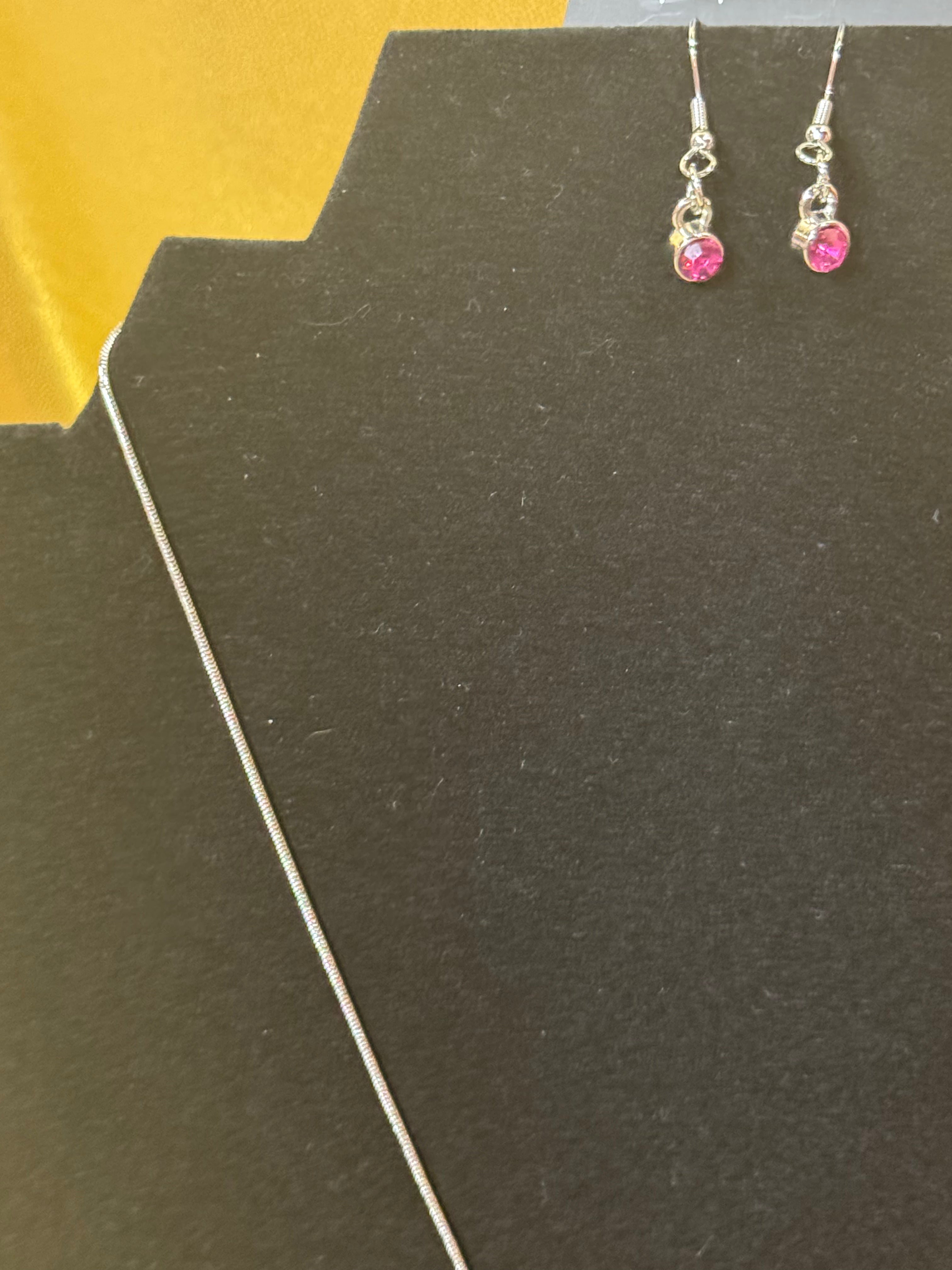 Paparazzi "Emerald Energy" Necklace Set — Neon Yellow & Pink
