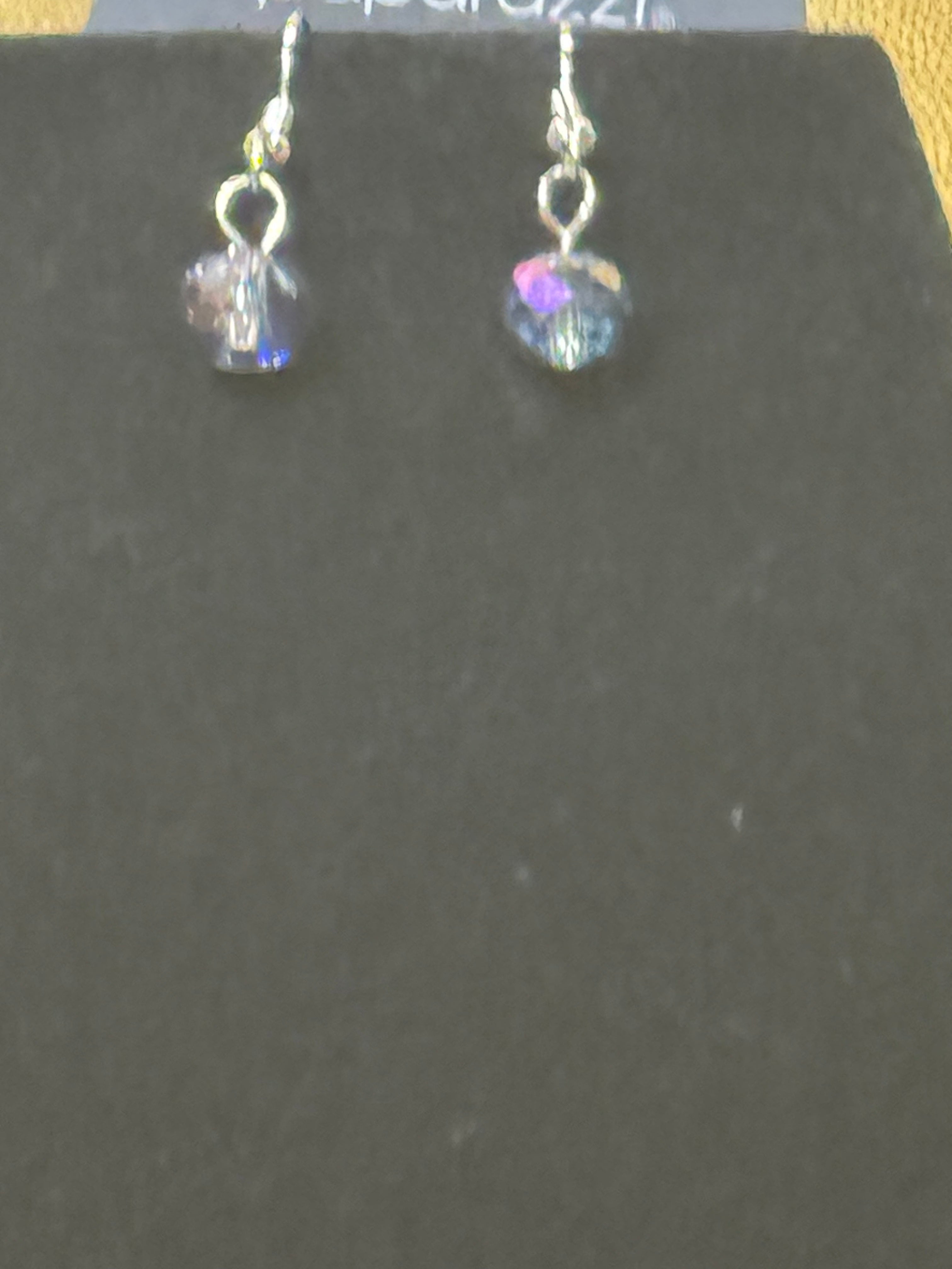 Paparazzi "Cosmic Real Estate" Purple Oil Spill Illusion Necklace Set