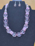 Paparazzi "Bubbly Beauty" Necklace & Earrings Set – Pastel Pink 🌸