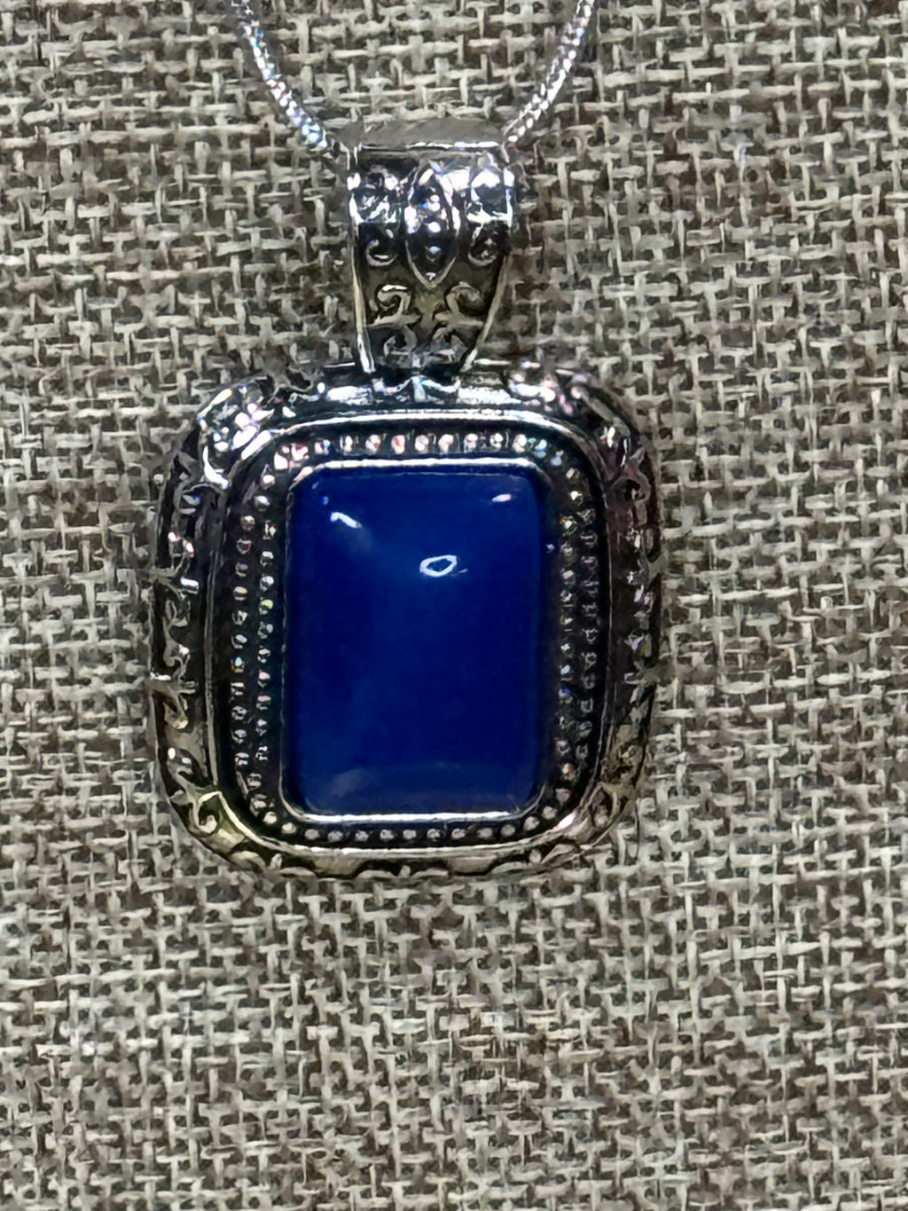 ✨ Paparazzi "Right Hand Talisman" Blue Stone Necklace & Earring Set ✨