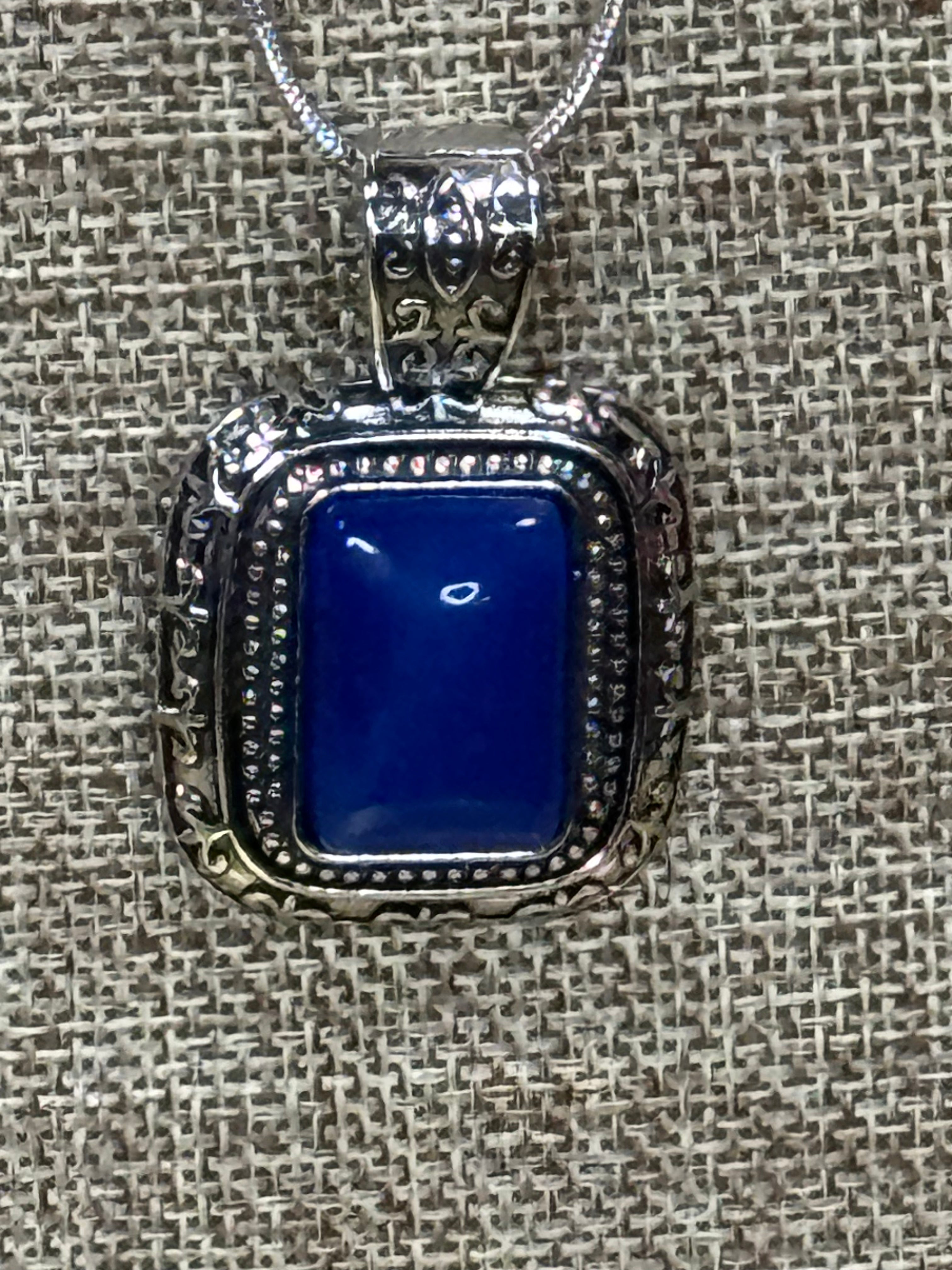 ✨ Paparazzi "Right Hand Talisman" Blue Stone Necklace & Earring Set ✨