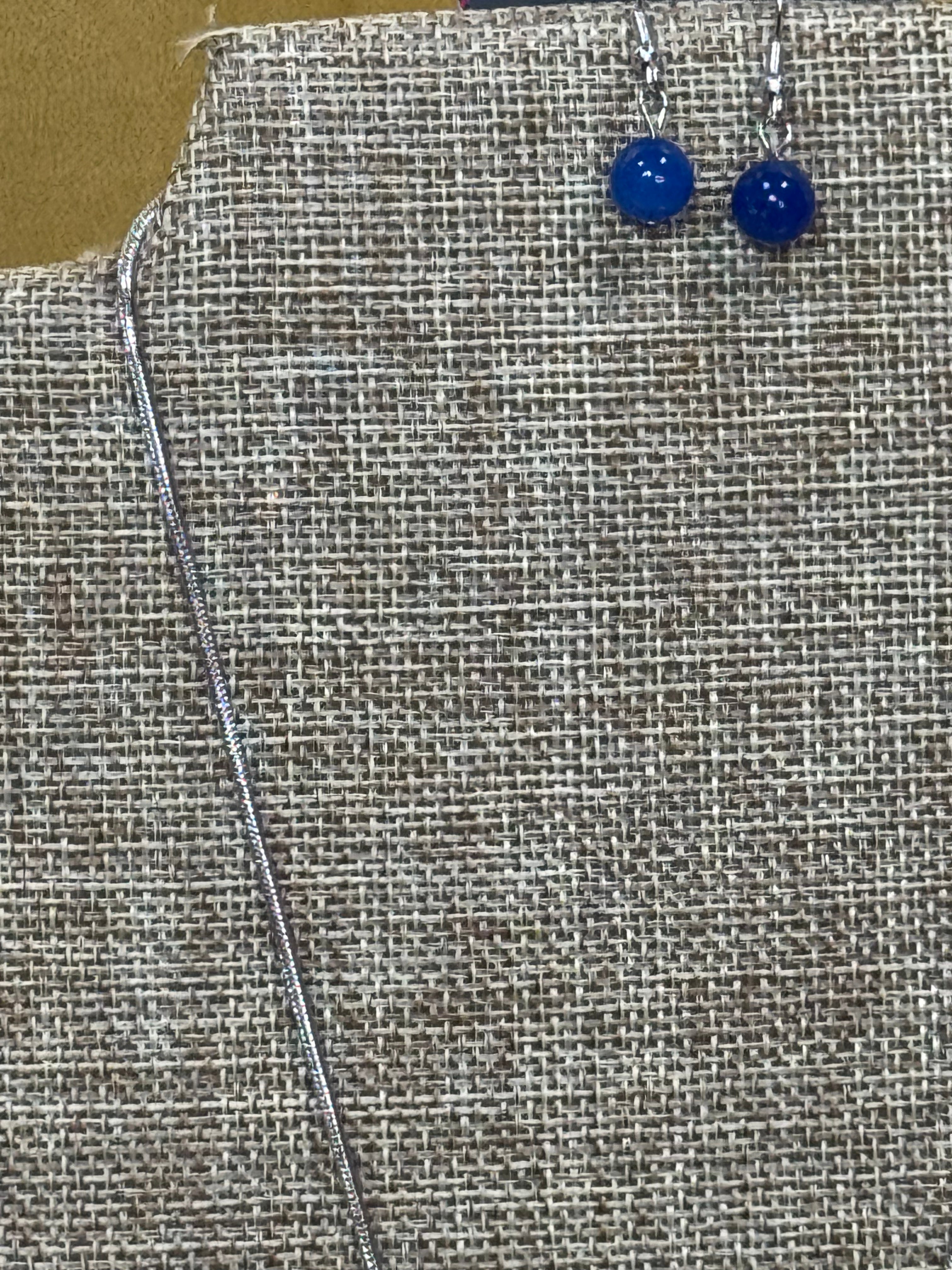 ✨ Paparazzi "Right Hand Talisman" Blue Stone Necklace & Earring Set ✨