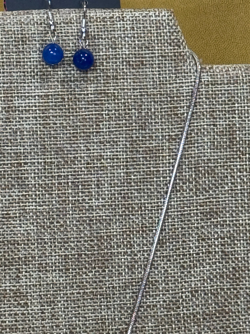 ✨ Paparazzi "Right Hand Talisman" Blue Stone Necklace & Earring Set ✨