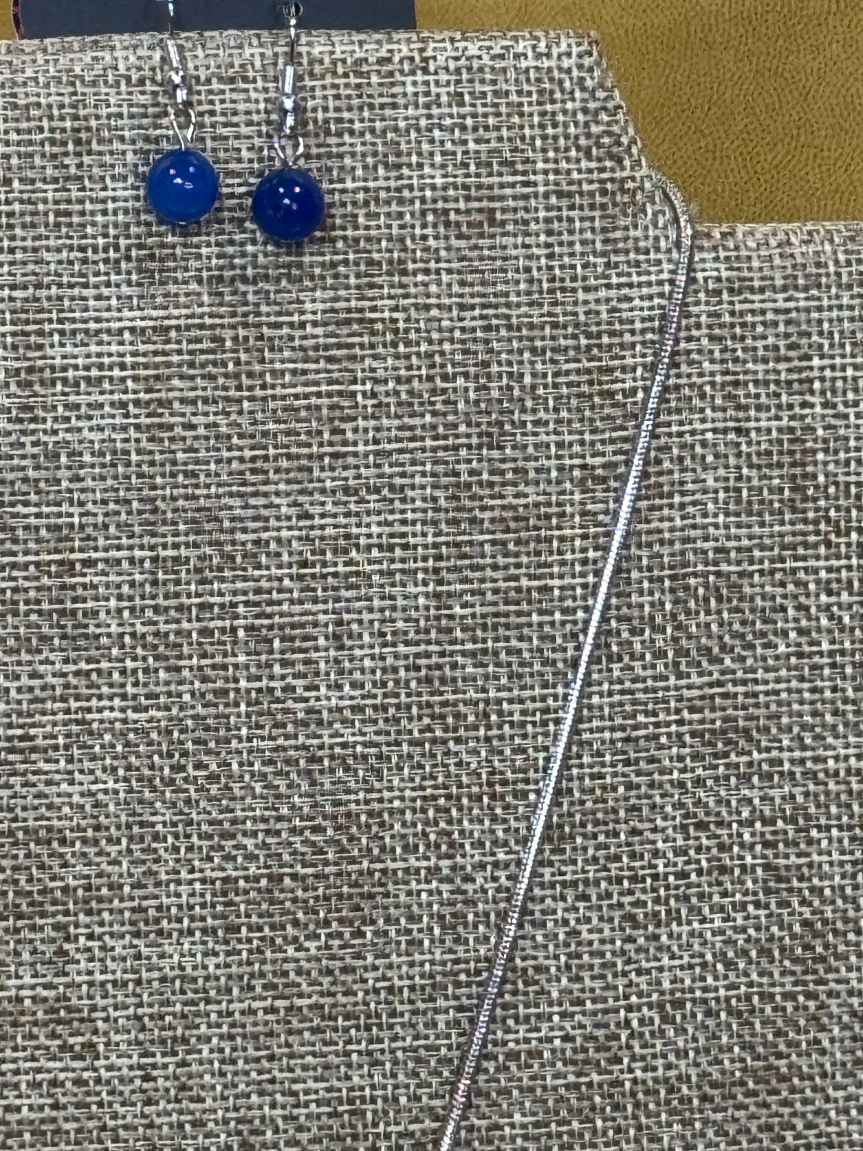 ✨ Paparazzi "Right Hand Talisman" Blue Stone Necklace & Earring Set ✨