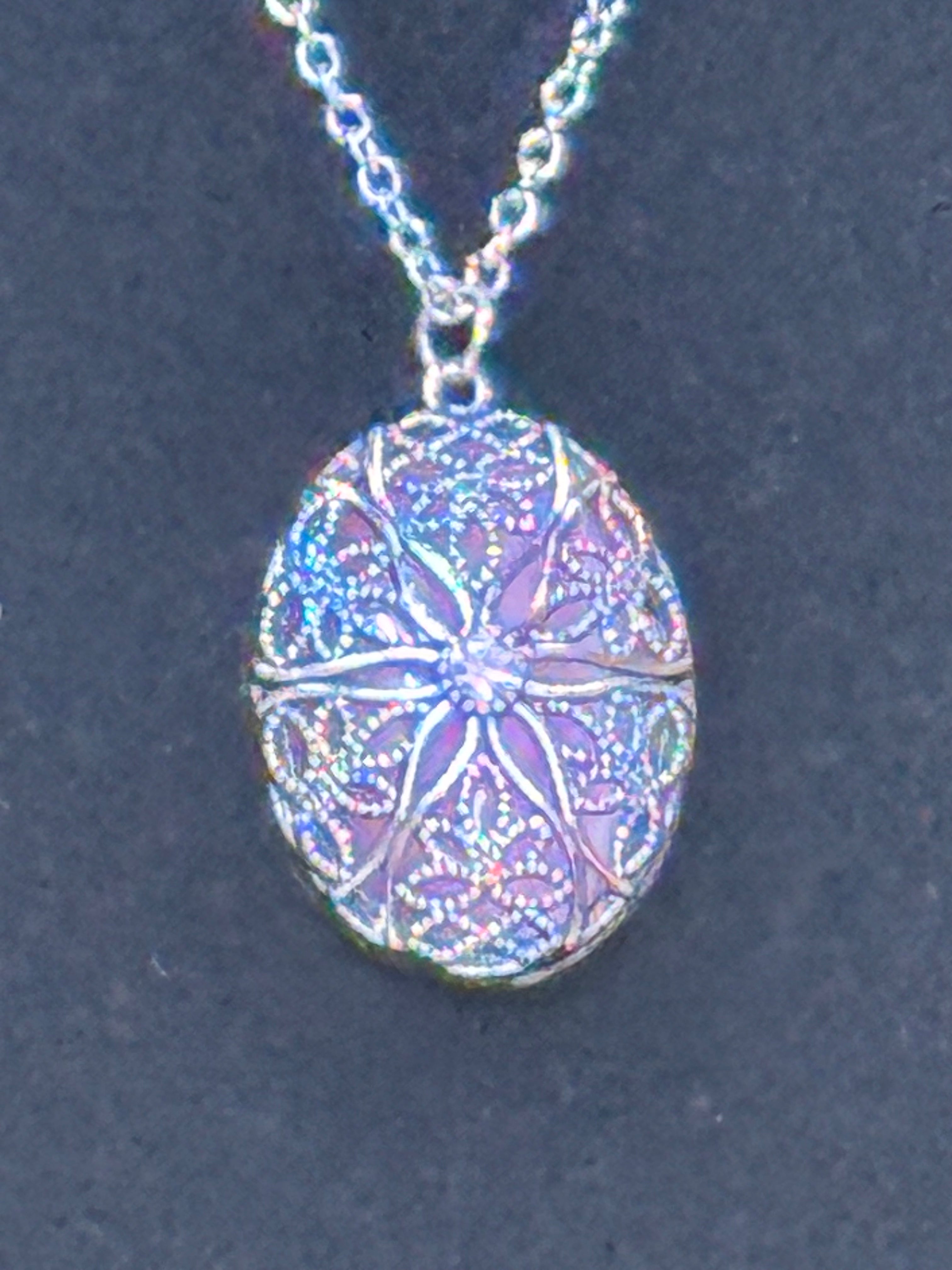 Paparazzi "Venice Vacation" Necklace - Cat's Eye Stone & Filigree with Matching Earrings